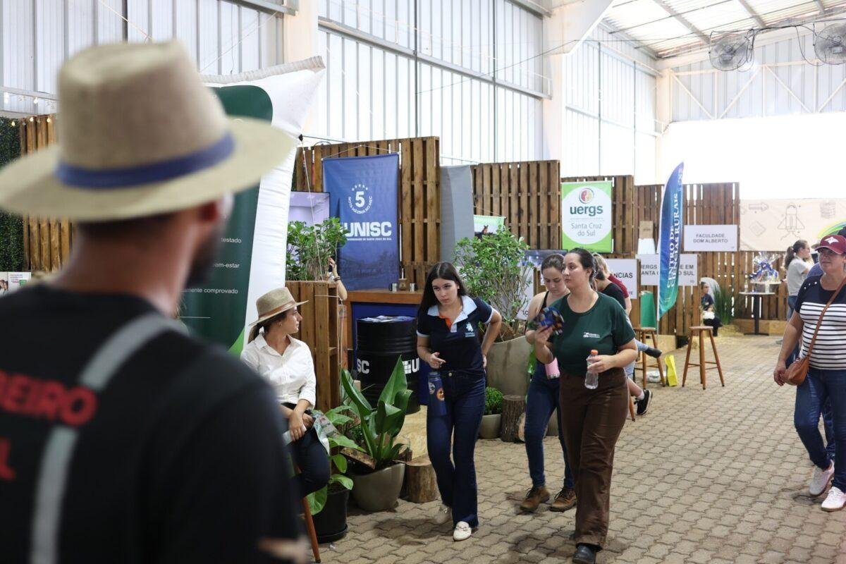 As startups selecionadas Sebrae-RS e pela Tecnounisc est&atilde;o em destaque na feira de Rio Pardo