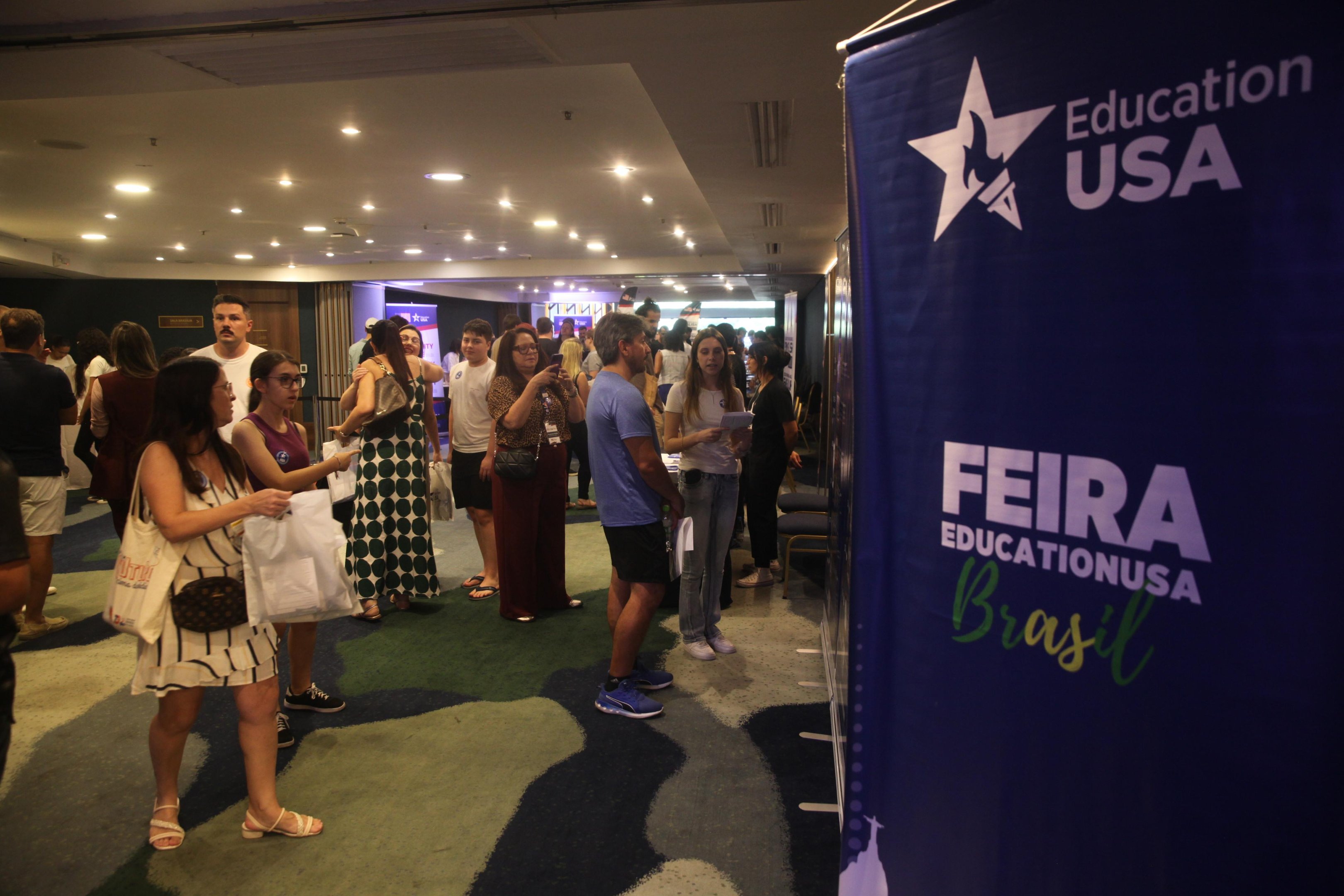 Feira aconteceu no Hotel Hilton, no bairro Moinhos de Vento, em Porto Alegre