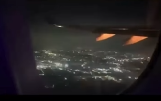 A aeronave tinha como destino a Atlanta, nos Estados Unidos