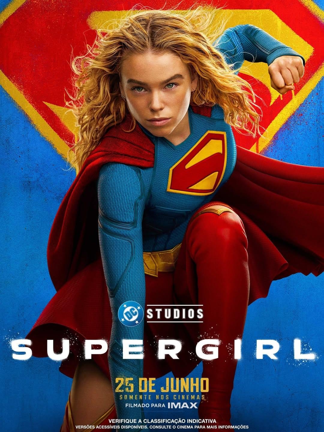 Milly Alcock vive a Supergirl no filme