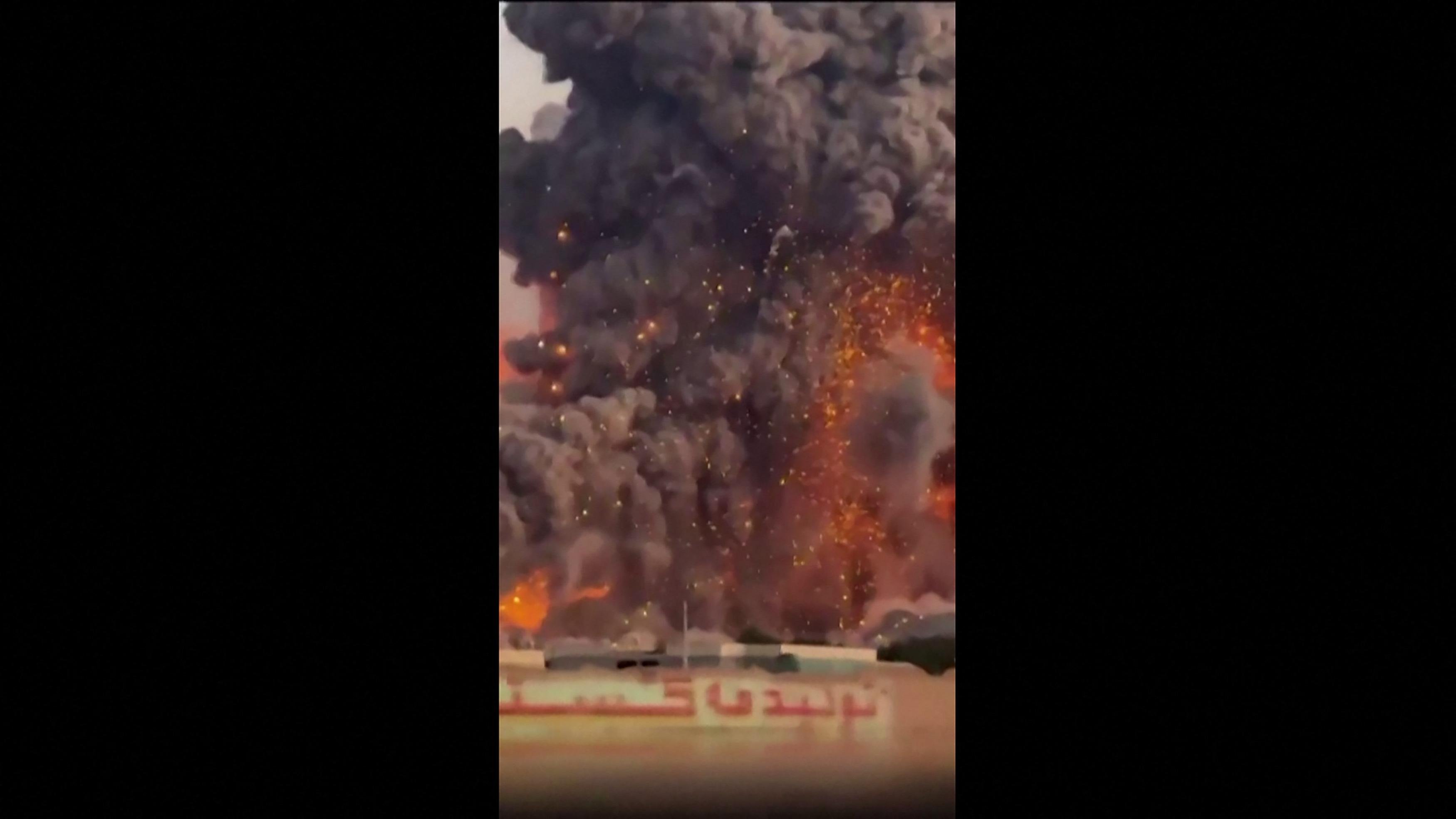Companhia localizada na prov&iacute;ncia de Isfahan foi atingida por bombardeio