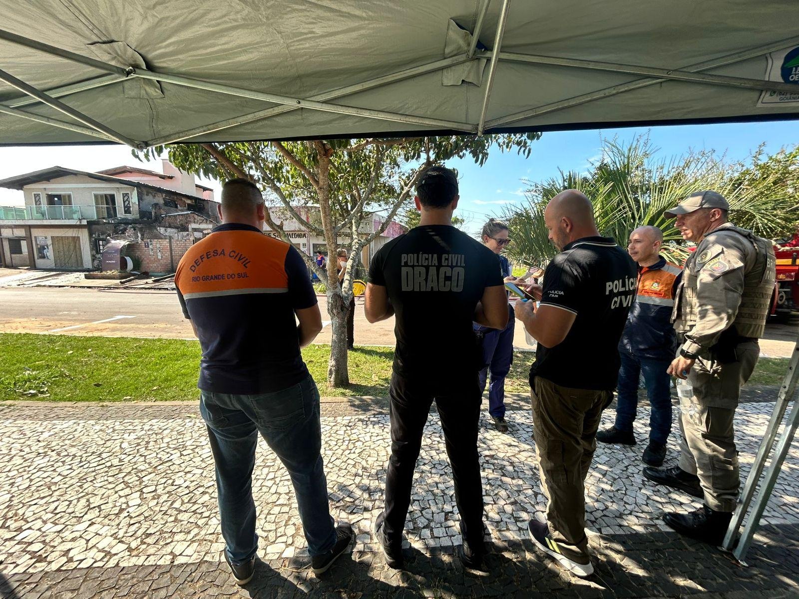 Defesa Civil do RS atua em resposta ao acidente envolvendo avi&atilde;o