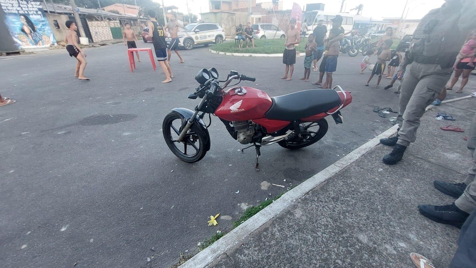 PM de folga deteve motoqueiro ap&oacute;s atropelamento de crian&ccedil;a em Porto Alegre