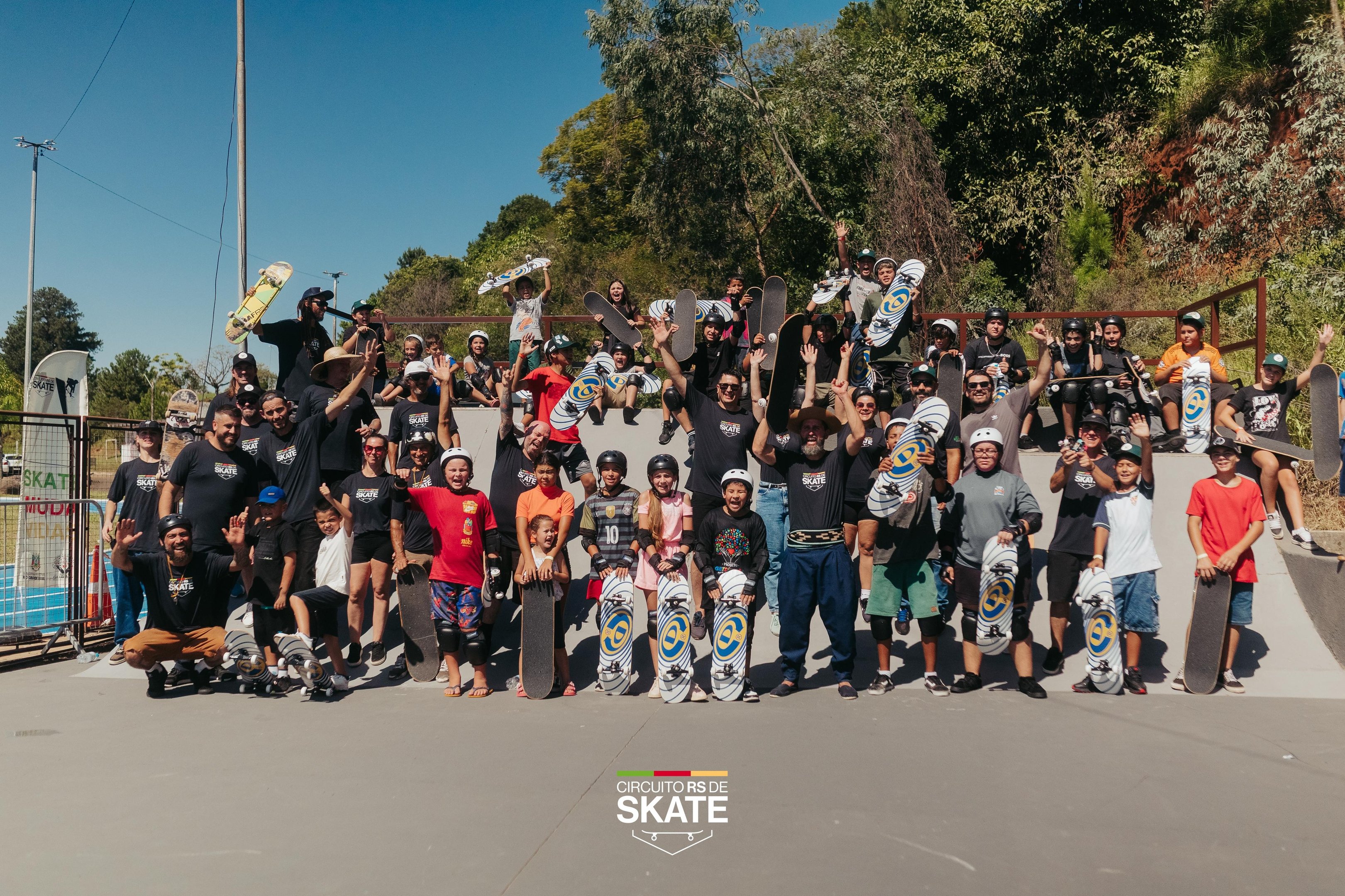 Port&atilde;o foi a primeira cidade a receber as sess&otilde;es de skate, ainda em mar&ccedil;o deste ano