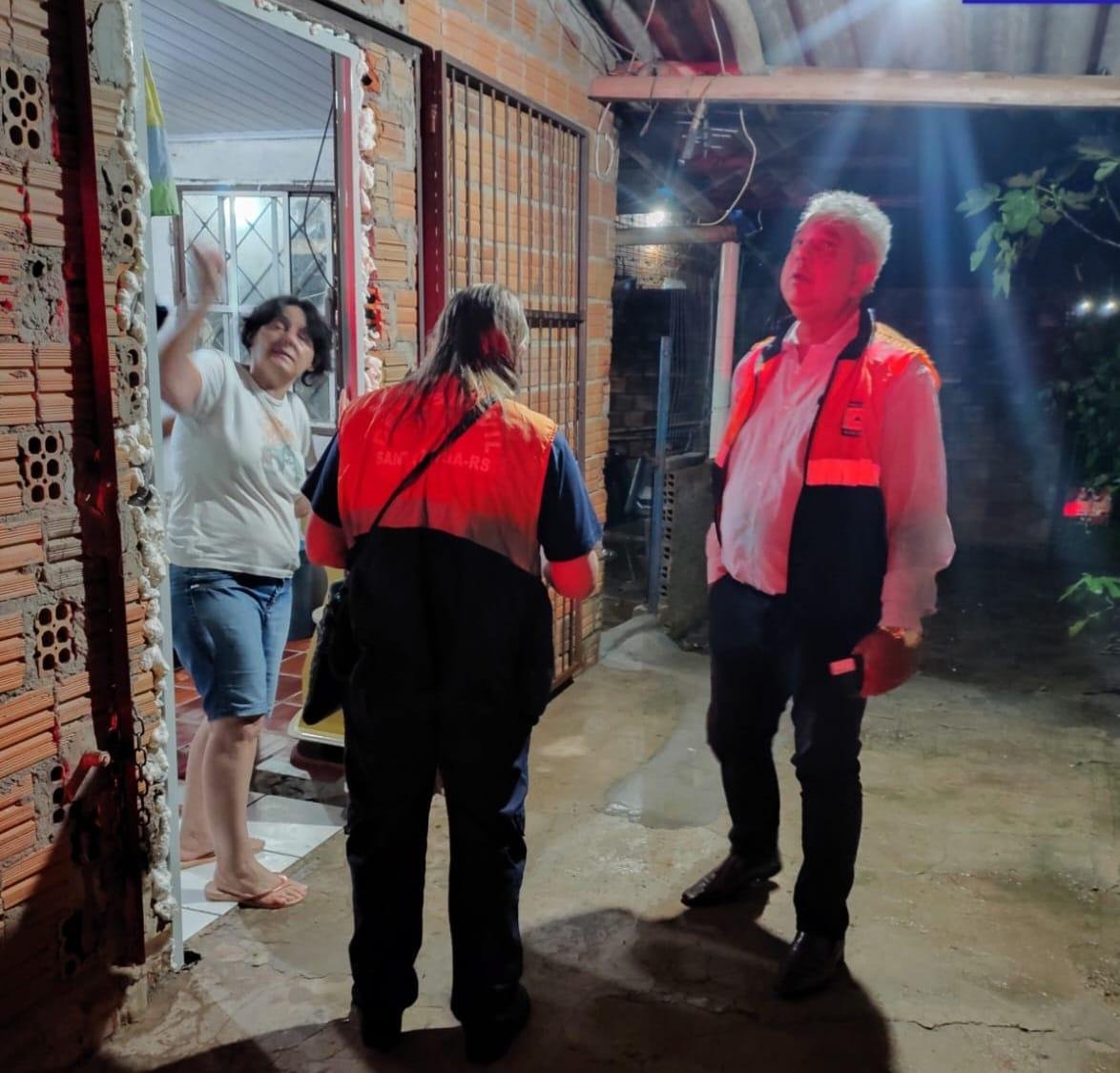 Santa Maria registrou 25 ocorr&ecirc;ncias relacionadas ao temporal
