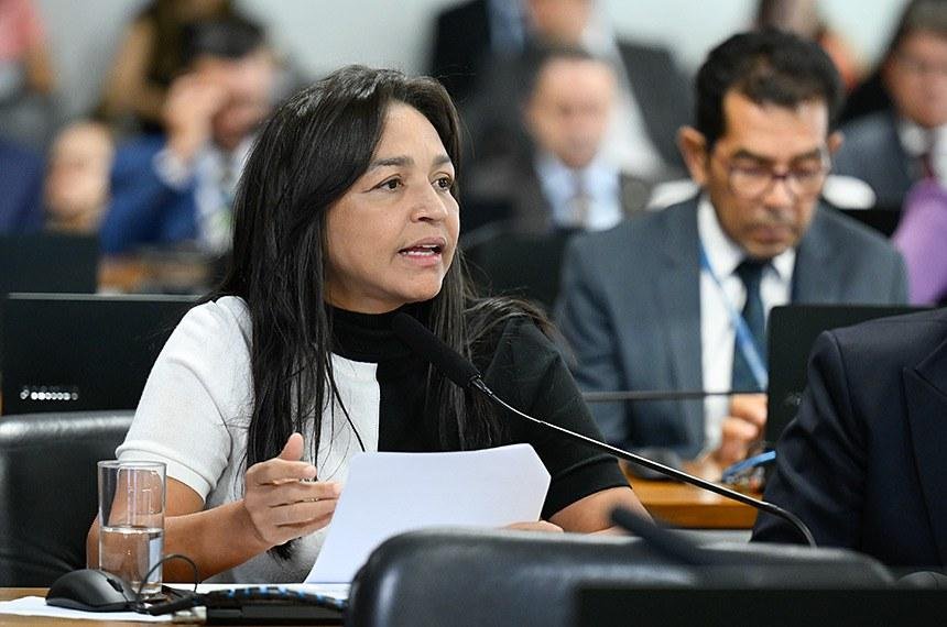 Senadora Eliziane Gama foi relatora do projeto