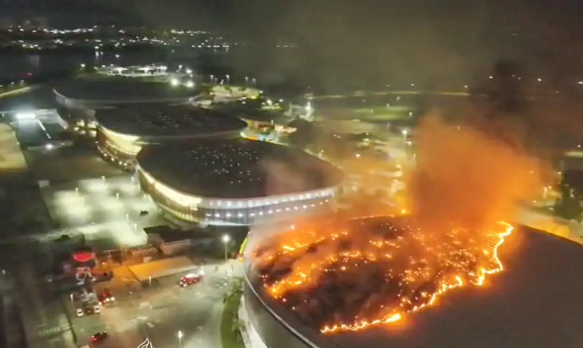 Cobertura da instala&ccedil;&atilde;o foi mais afetada