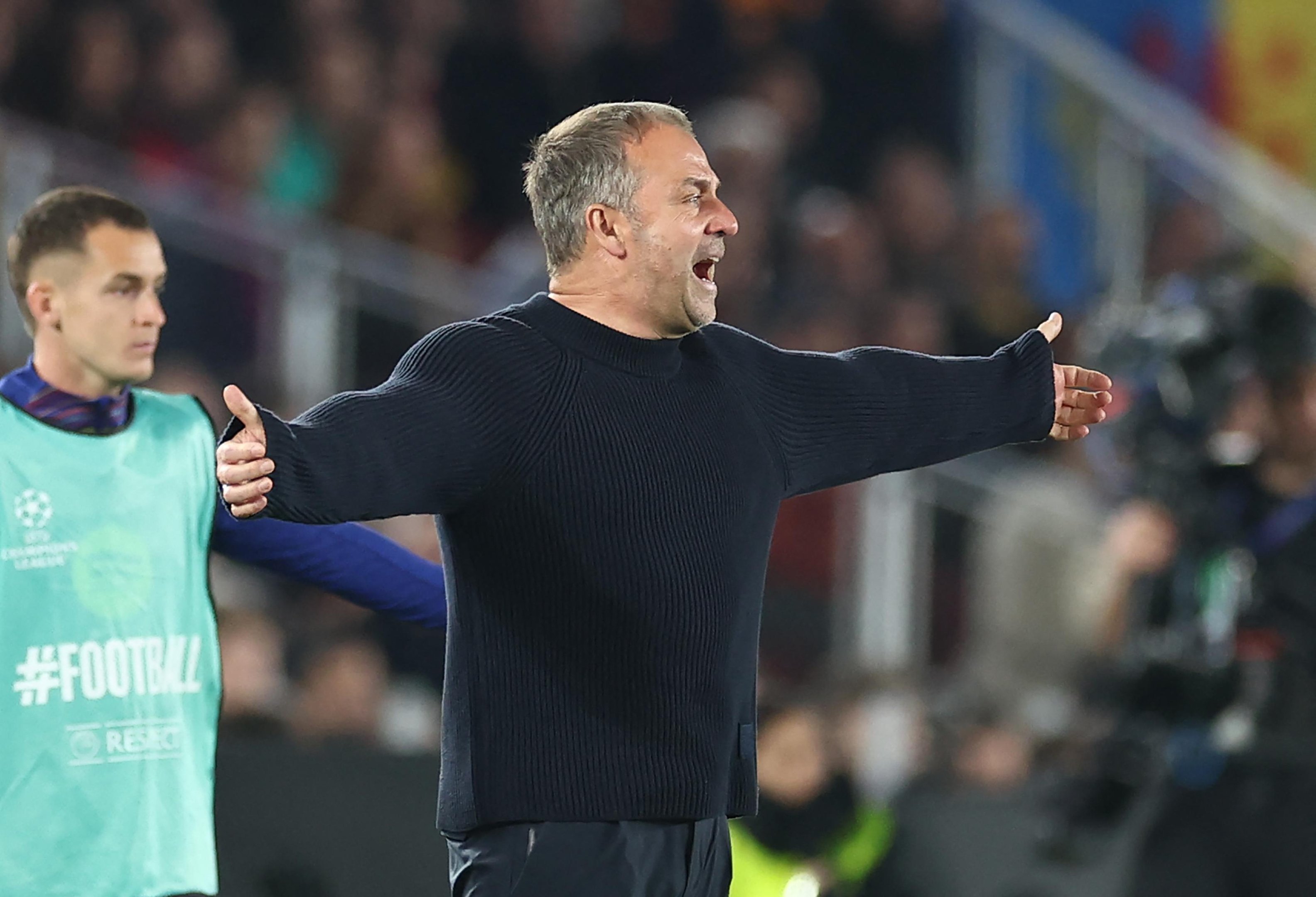O t&eacute;cnico criticou a n&atilde;o marca&ccedil;&atilde;o de um p&ecirc;nalti ap&oacute;s toque de m&atilde;o de um jogador do Atl&eacute;tico