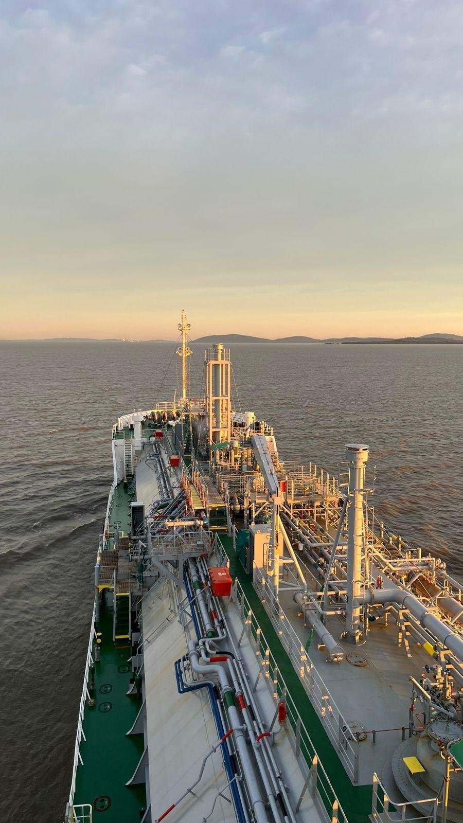 Navio PGC Taormina &eacute; carregado com aproximadamente 1,6 mil toneladas de C4 (g&aacute;s bruto)