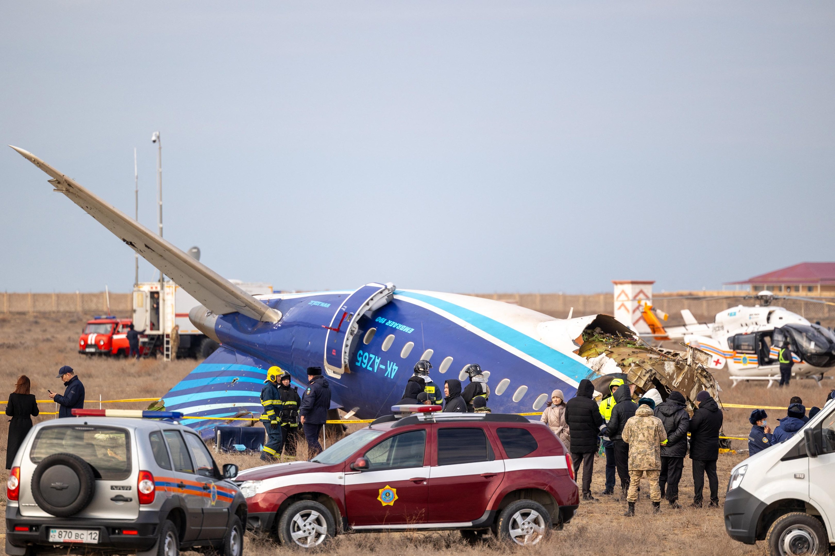 Embraer 190 da AZAL caiu no Cazaquist&atilde;o em dezembro de 2024, matando 38 das 67 pessoas a bordo