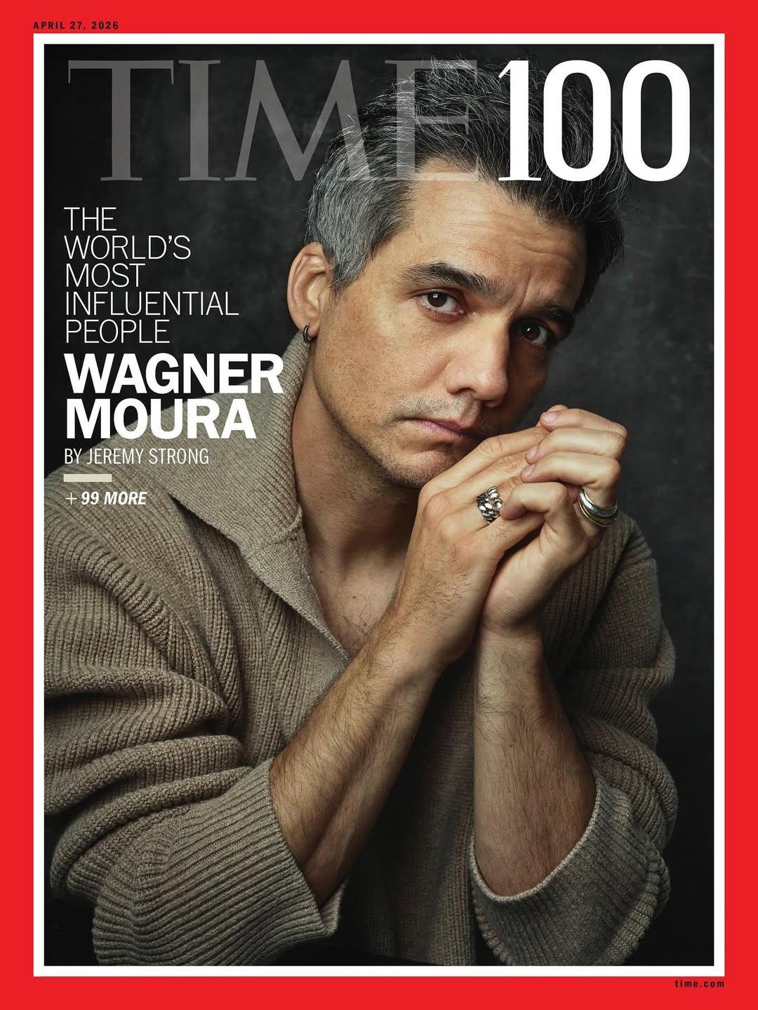 Wagner Moura foi eleito uma das 100 personalidades mais influentes do mundo pela revista "Time"