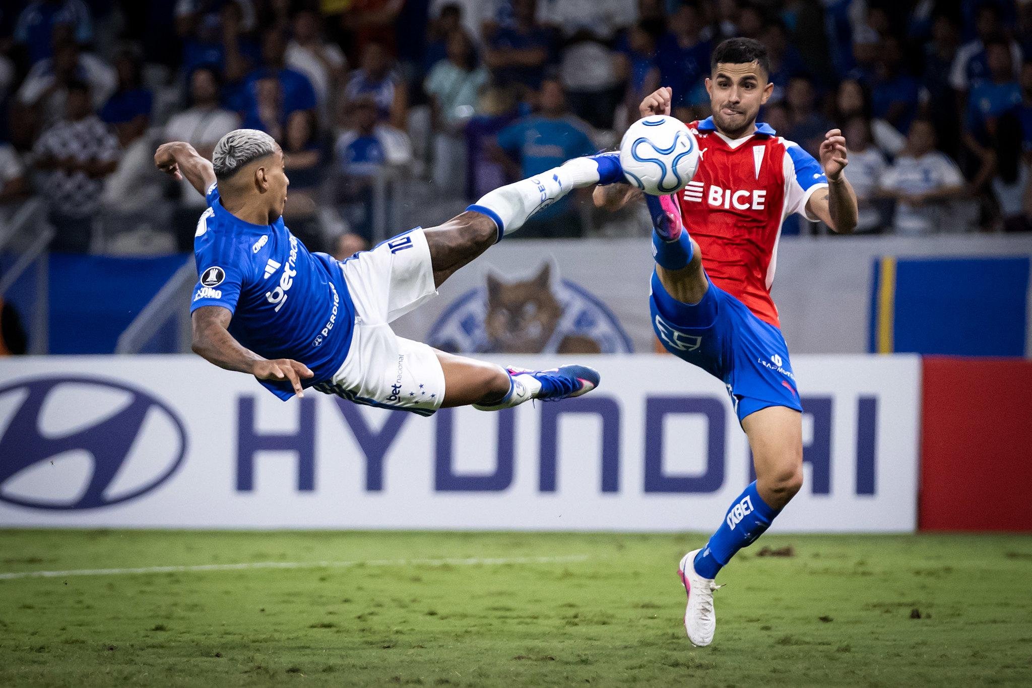 Matheus Pereira marcou o gol na derrota para o Cat&oacute;lica no meio de semana pela Libertadores