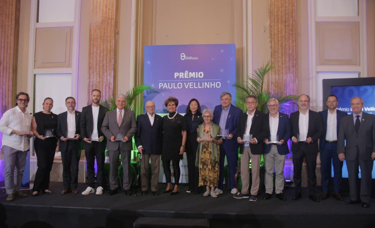 Cerim&ocirc;nia foi realizada no Pal&aacute;cio do Com&eacute;rcio e transmitida ao vivo pelo YouTube da entidade