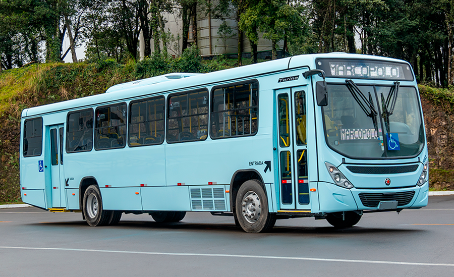 Gramado receber&aacute; 10 novos &ocirc;nibus produzidos pela Marcopolo para o in&iacute;cio da opera&ccedil;&atilde;o, que deve ocorrer no dia 1&ordm; de junho