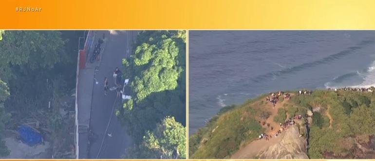 Pol&iacute;cia Civil do Rio faz opera&ccedil;&atilde;o no Vidigal, e&nbsp;turistas ficam ilhados no alto de morro vizinho