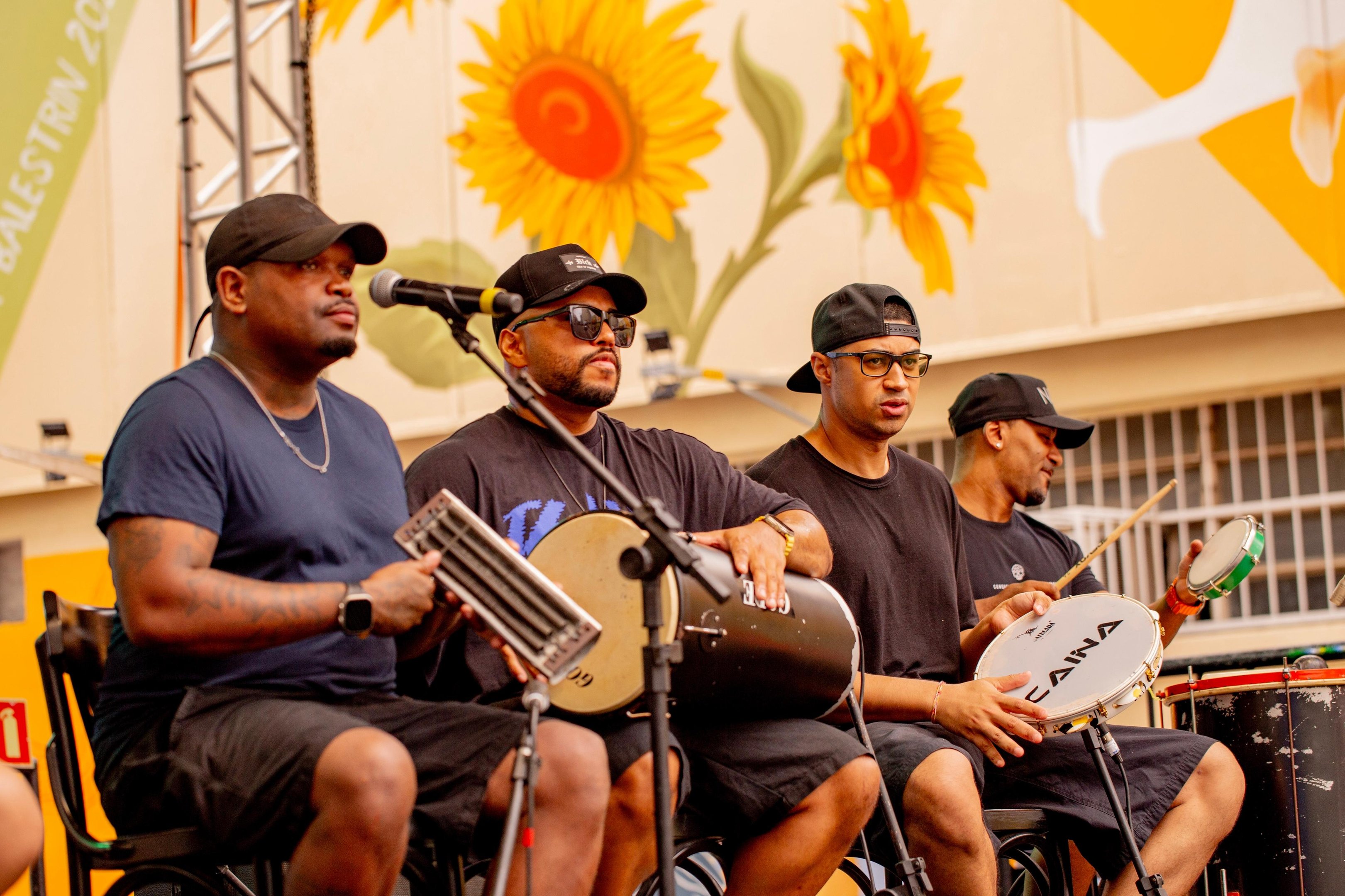 Roda de Samba &agrave; Vontade se apresenta no Parque Harmonia