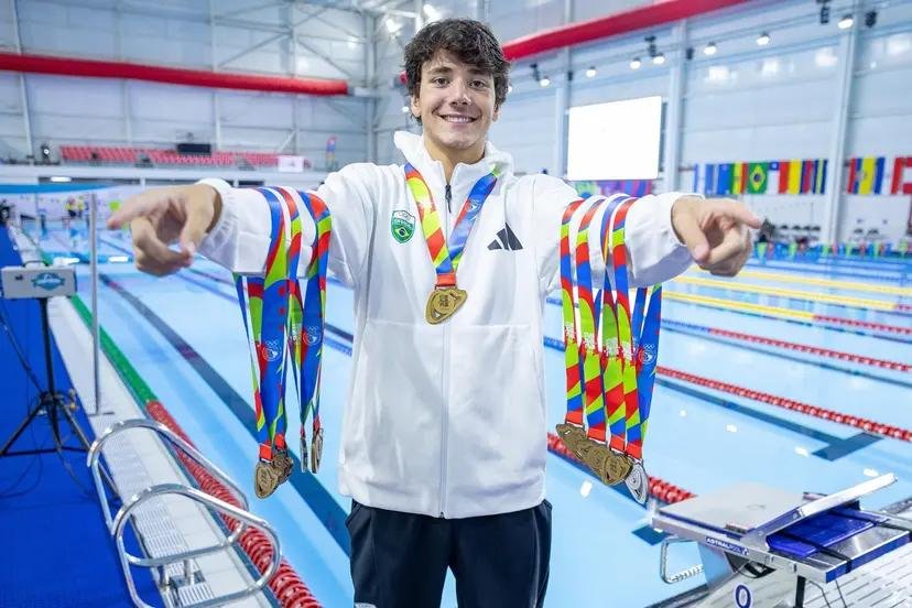 Vallim &eacute; o terceiro atleta com mais medalhas nesta edi&ccedil;&atilde;o dos Jogos