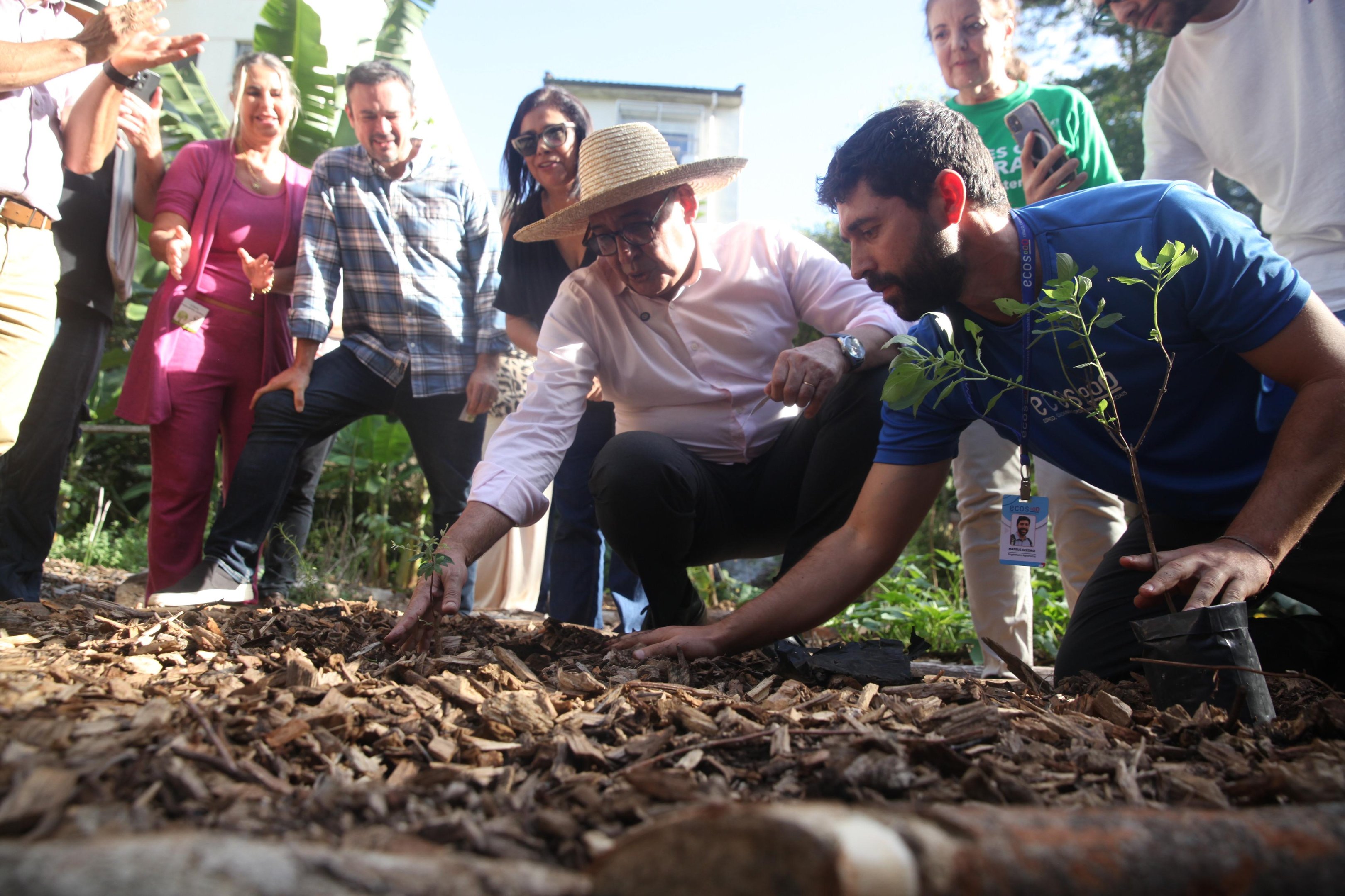 Dia Mundial da Terra &eacute; celebrado em horta no Centro Hist&oacute;rico