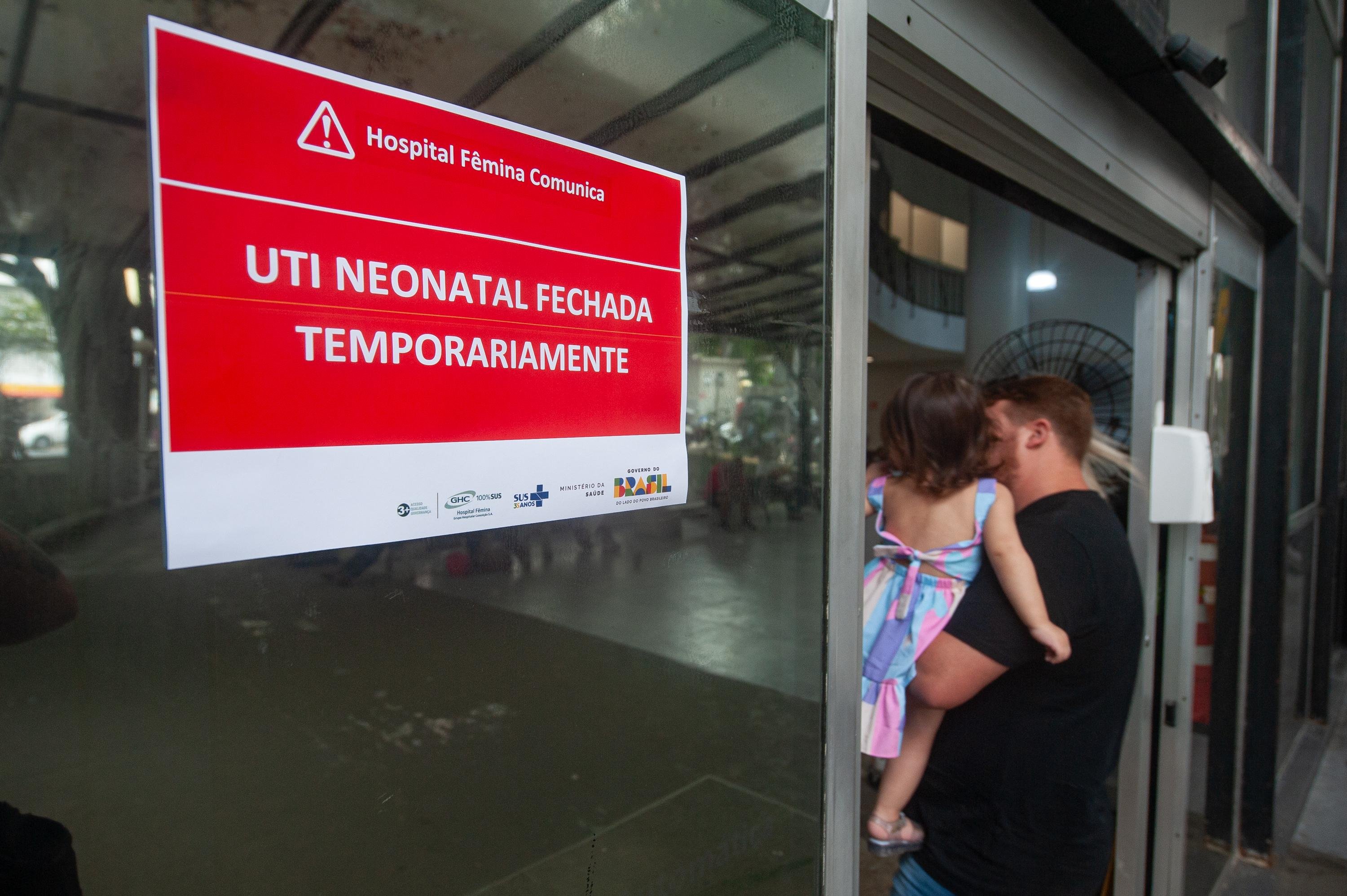 Hospital F&ecirc;mina tem UTI Neonatal fechada temporariamente