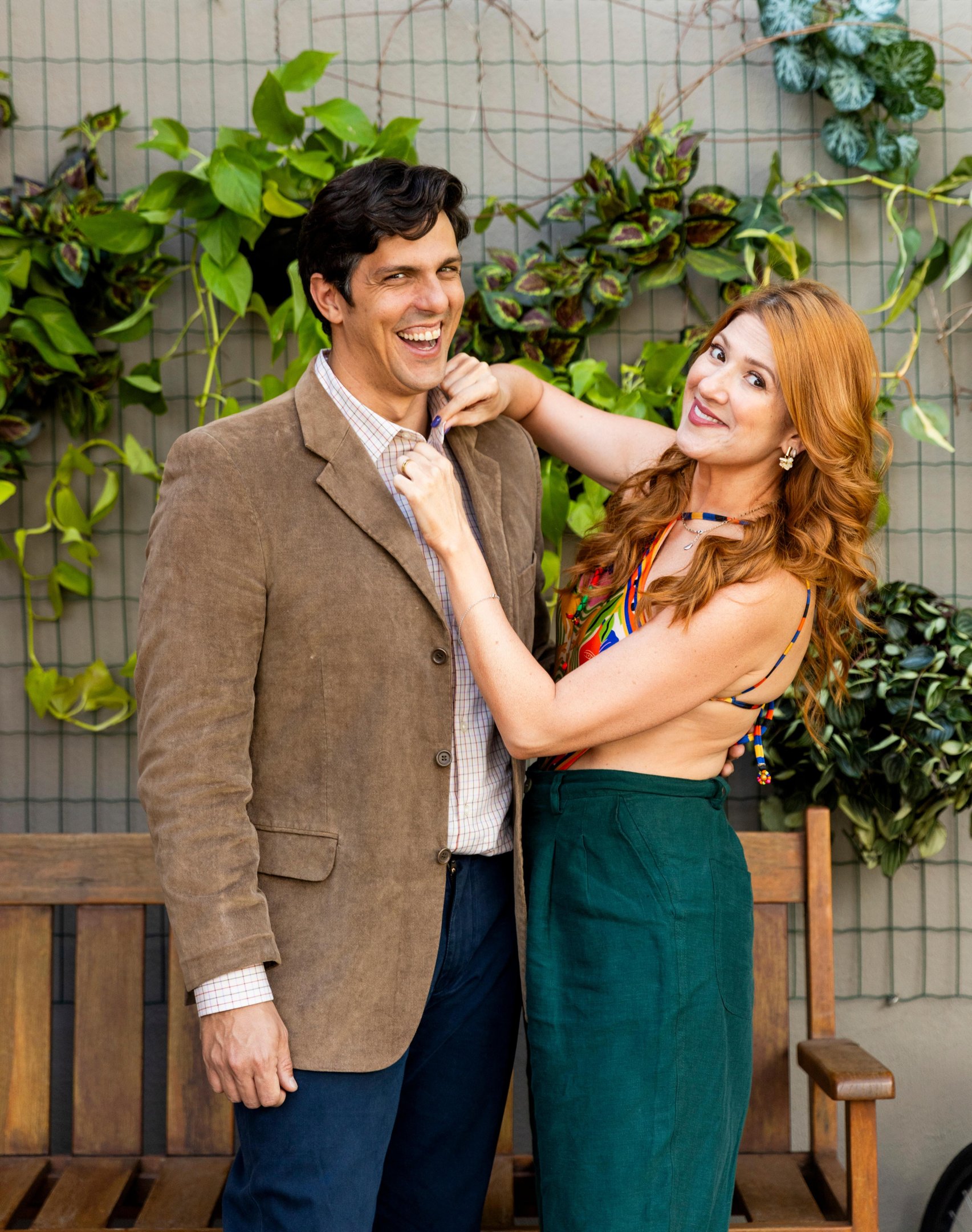 Rafael Infante e Dani Calabresa no filme 'Um Pai em Apuros'