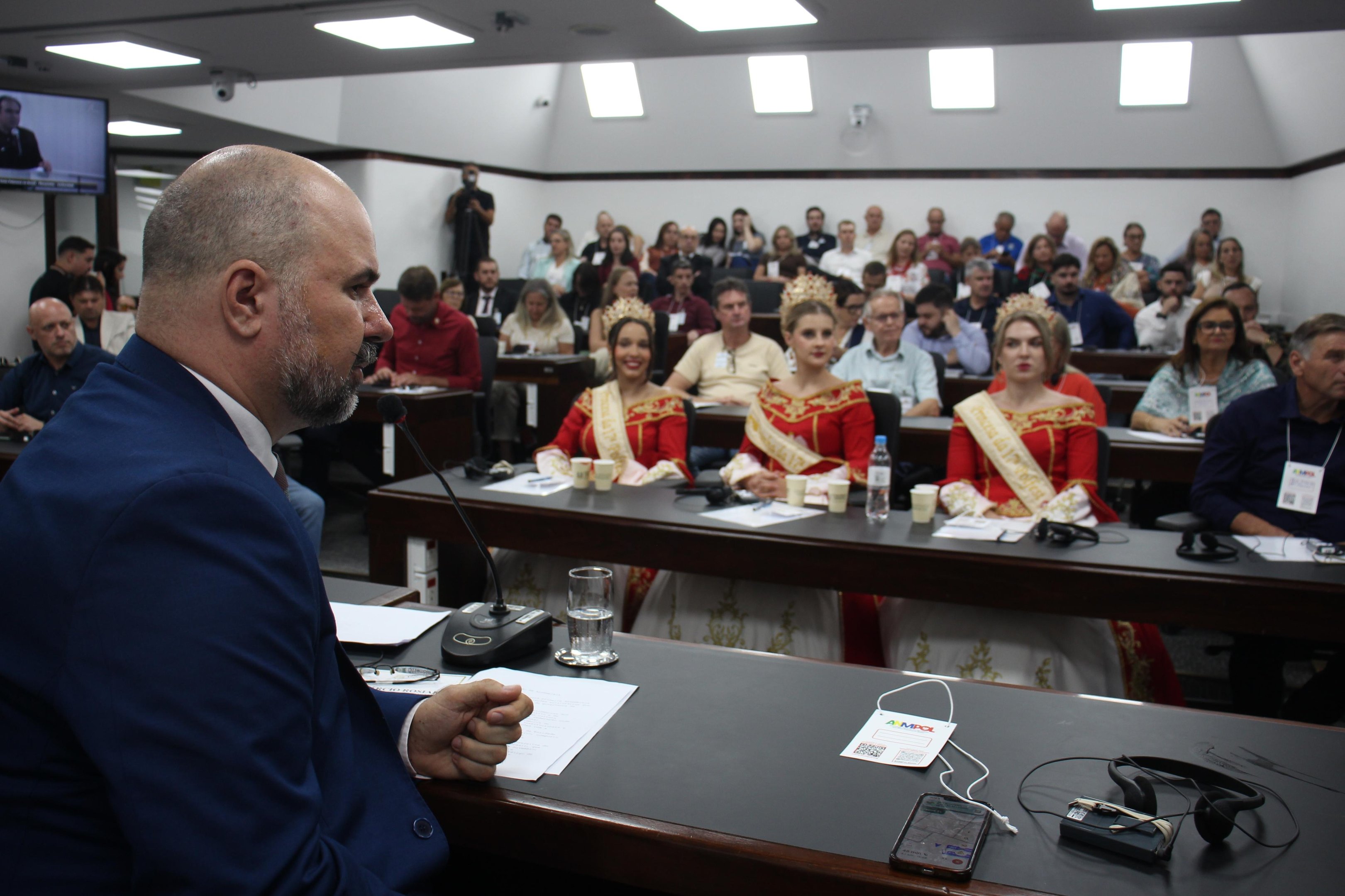 A reuni&atilde;o foi comanda pelo presidente da ANMPOL, Marcio Rosiak