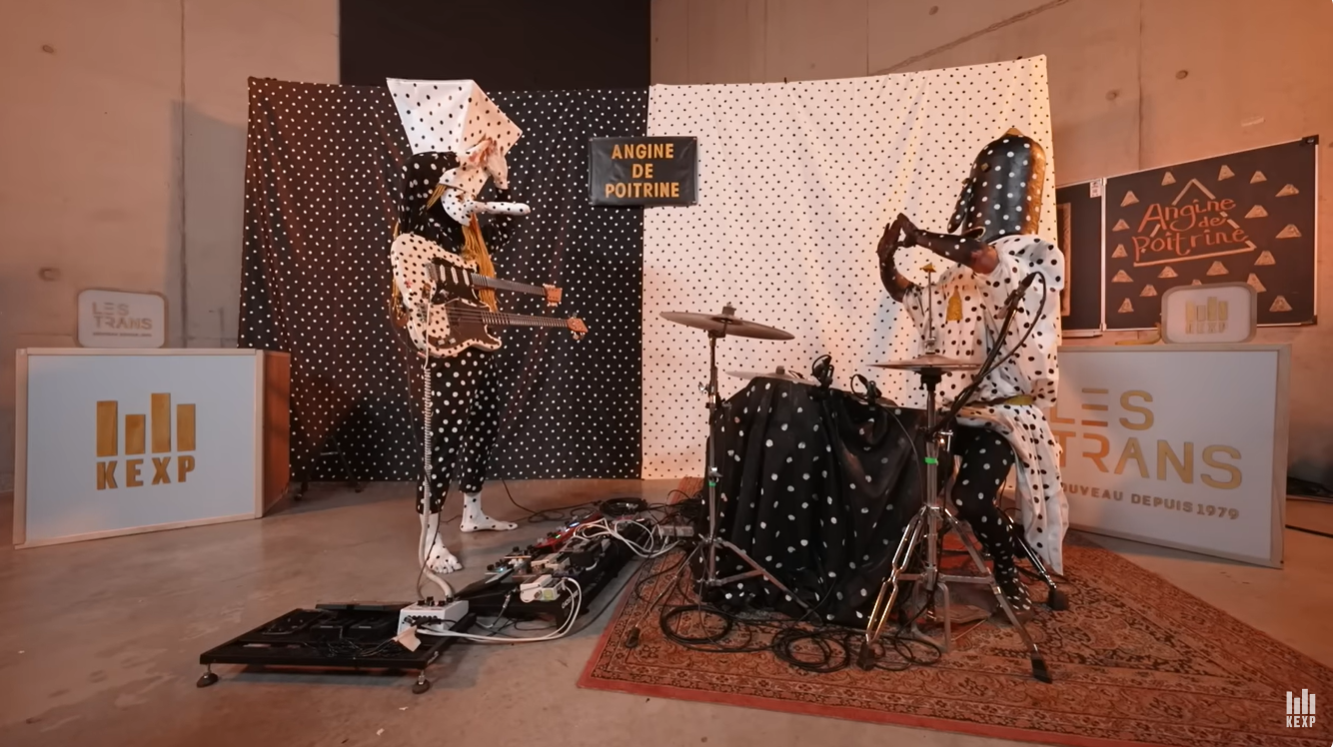Duo durante apresenta&ccedil;&atilde;o no ESMA in Rennes, na Fran&ccedil;a