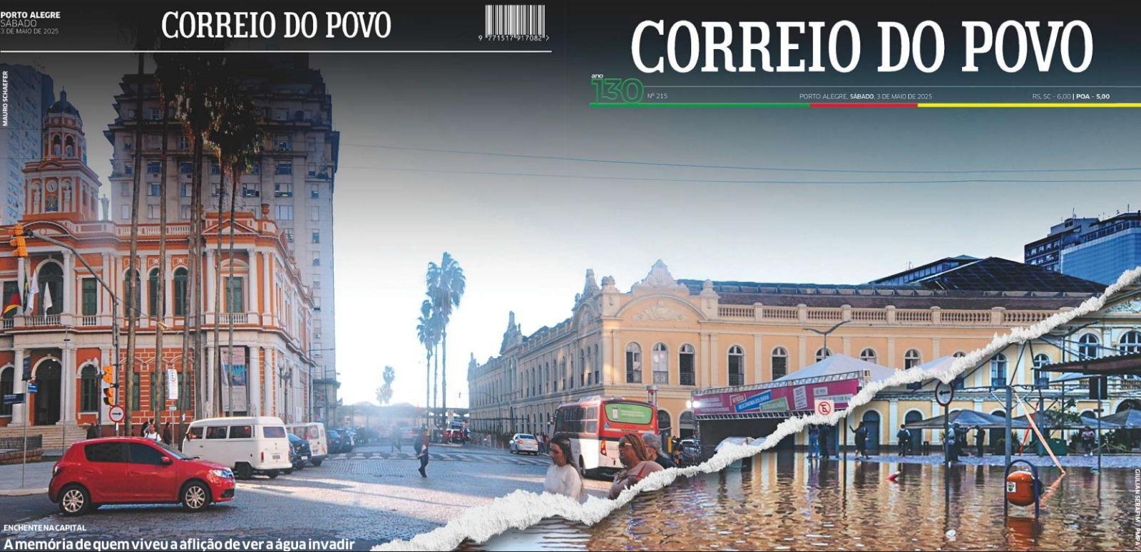 Arte desenvolvida pelo jornalista Leandro Maciel levou o Award Excellence de capa de jornal impresso entre publica&ccedil;&otilde;es de todo o mundo