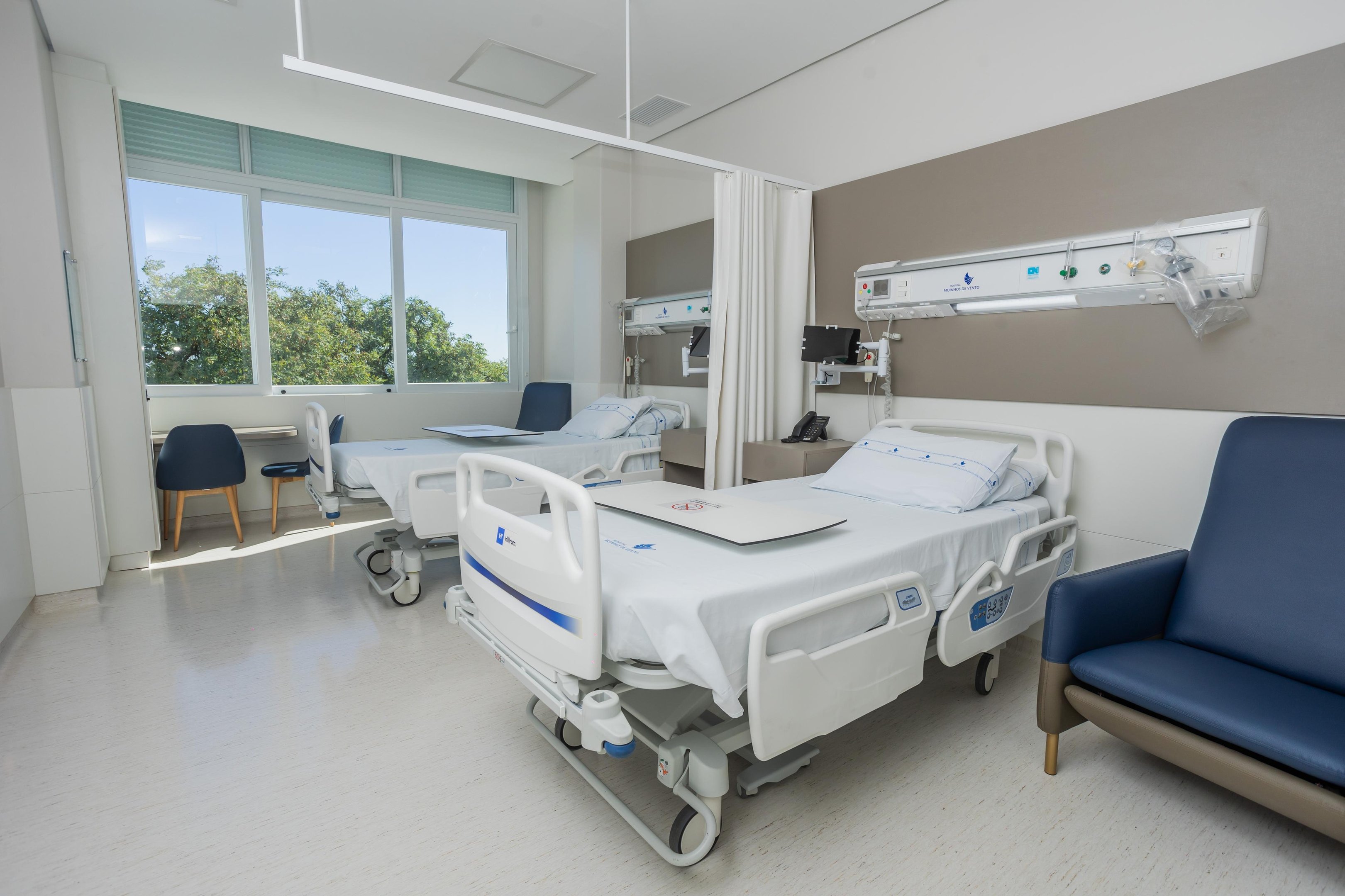 Hospital Moinhos de Vento finalizou a moderniza&ccedil;&atilde;o de duas unidades de interna&ccedil;&atilde;o