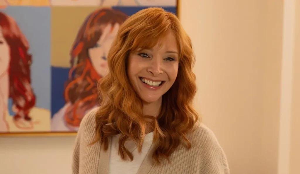 Lisa Kudrow na s&eacute;rie "The Comeback", que lan&ccedil;ou recentemente, ap&oacute;s 12 anos, uma nova temporada