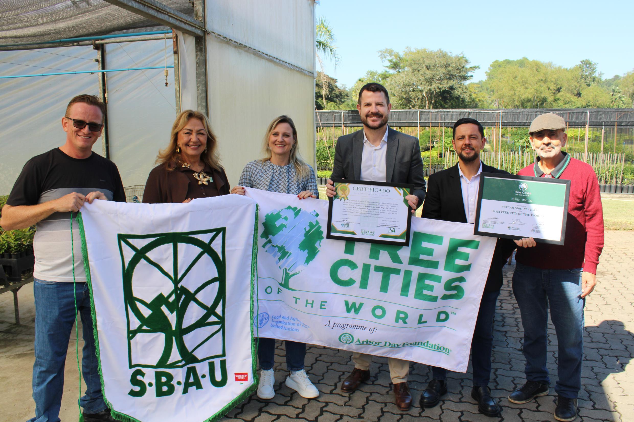 Secretaria Municipal do Meio Ambiente, Urbanismo e Sustentabilidade recebeu o selo Tree Cities of The World (Cidades de &Aacute;rvores do Mundo), concedido pela Organiza&ccedil;&atilde;o das Na&ccedil;&otilde;es Unidas