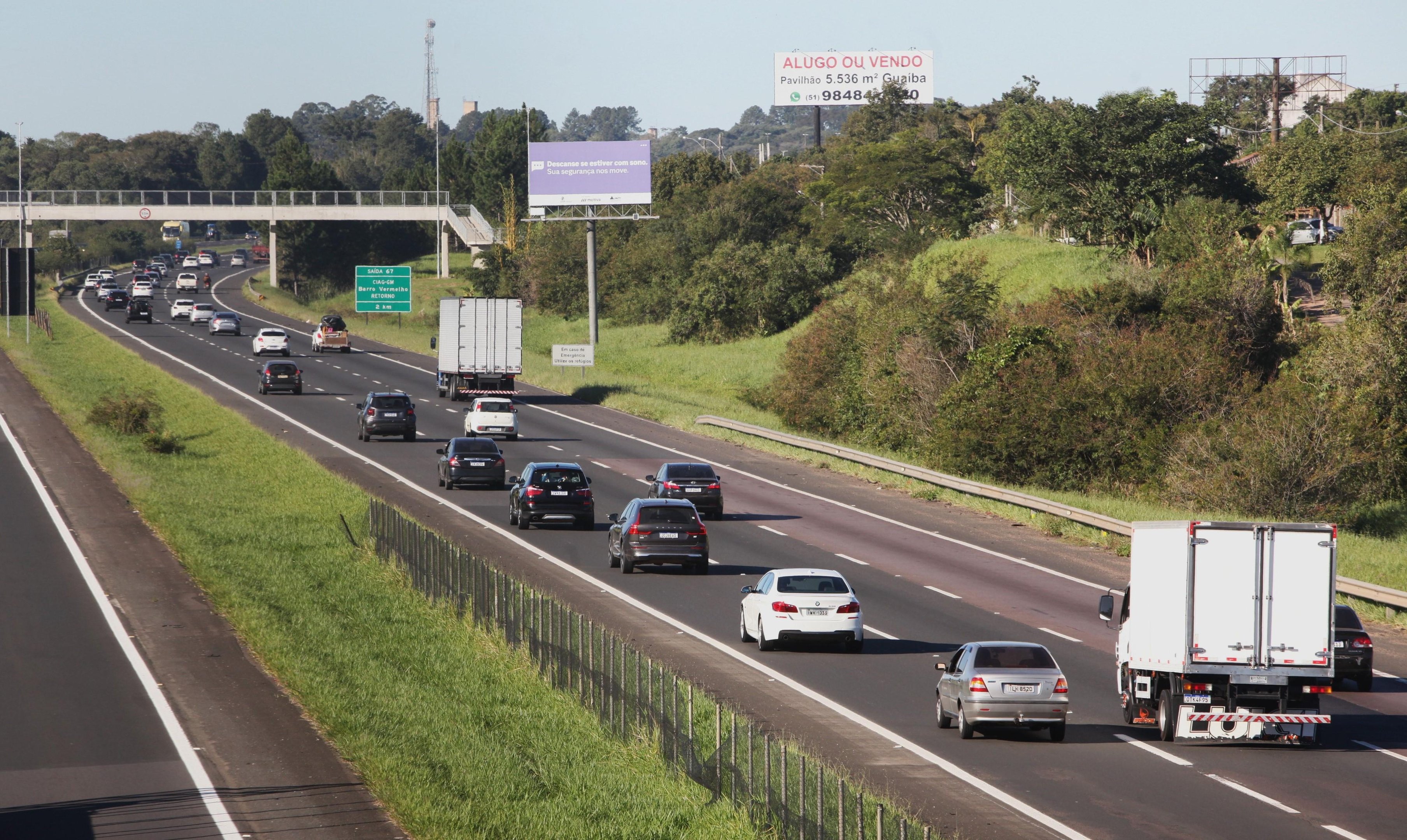 Cerca de 47 carros passam pelo ped&aacute;gio de Gravata&iacute; a cada minuto