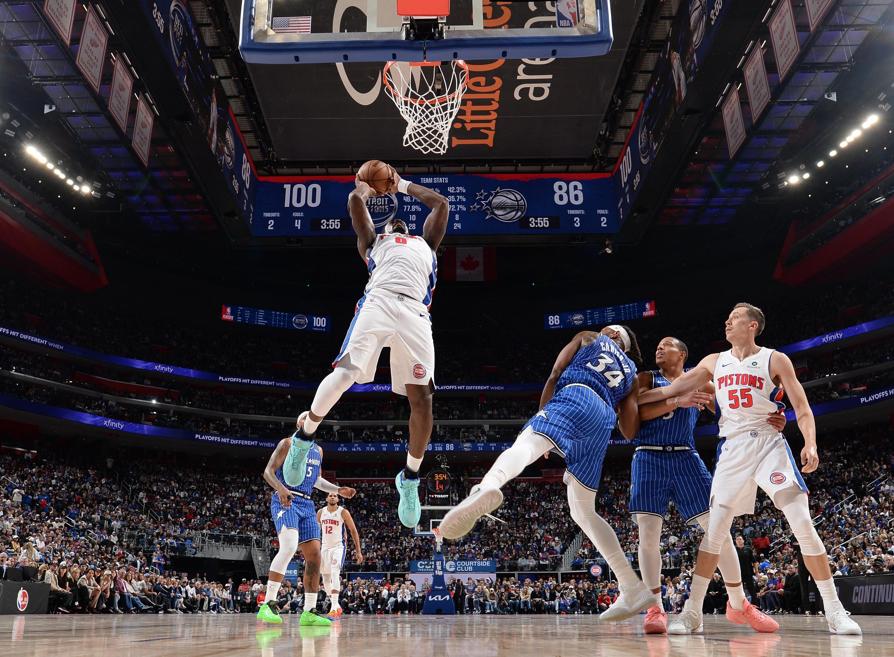 Pistons viram s&eacute;rie, atropelam Orlando Magic e avan&ccedil;am na NBA