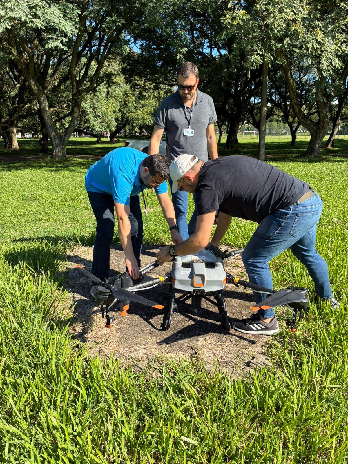 Uso do drone &eacute; indicado especialmente para &aacute;reas extensas e sem presen&ccedil;a de moradores