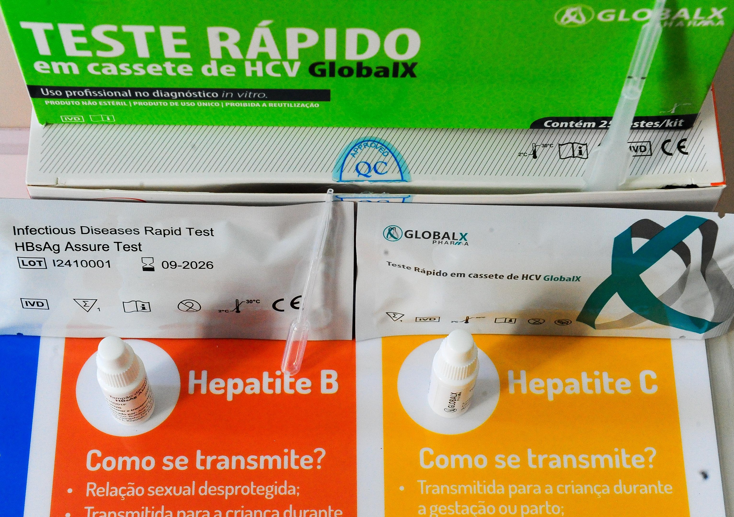 Testes r&aacute;pidos para infec&ccedil;&atilde;o est&atilde;o dispon&iacute;veis pelo SUS