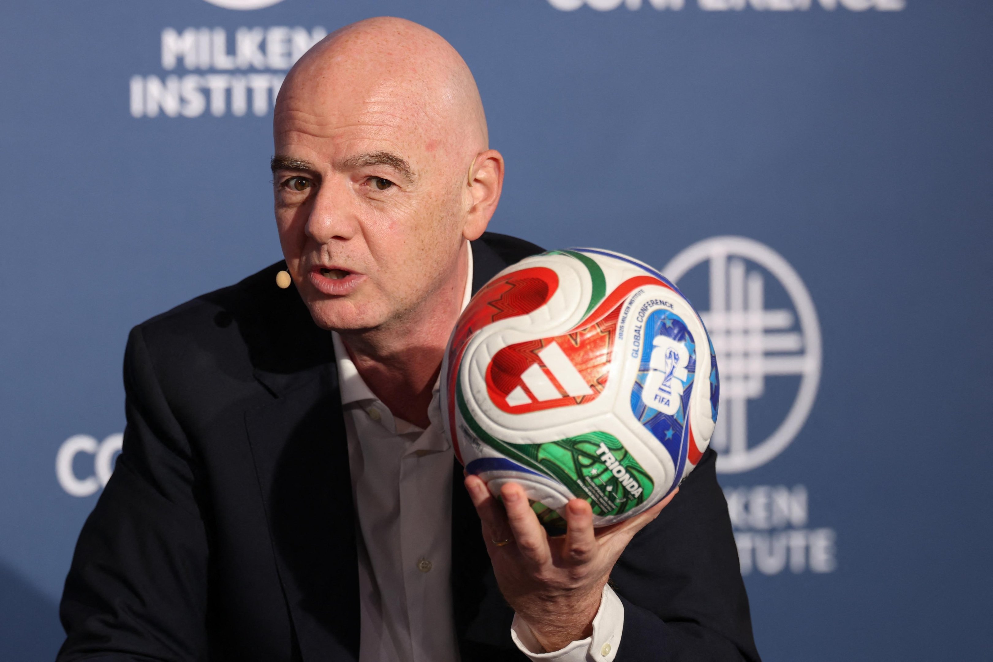 Infantino: "O que queremos &eacute; unir o mundo, nosso mundo precisa disso"
