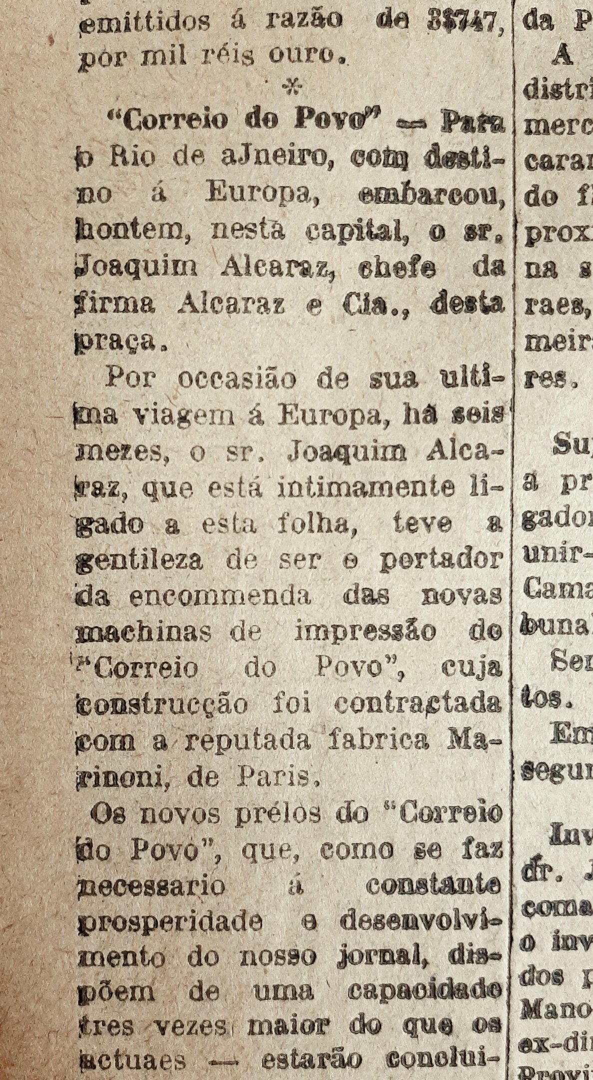 O novo equipamento produziria a sexta atualiza&ccedil;&atilde;o tecnol&oacute;gica de impress&atilde;o do jornal desde 1895