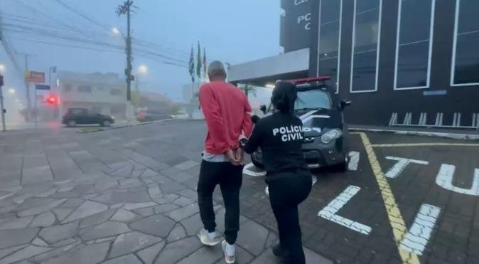 Pol&iacute;cia Civil prende suspeito de estuprar sobrinha em Nova Santa Rita