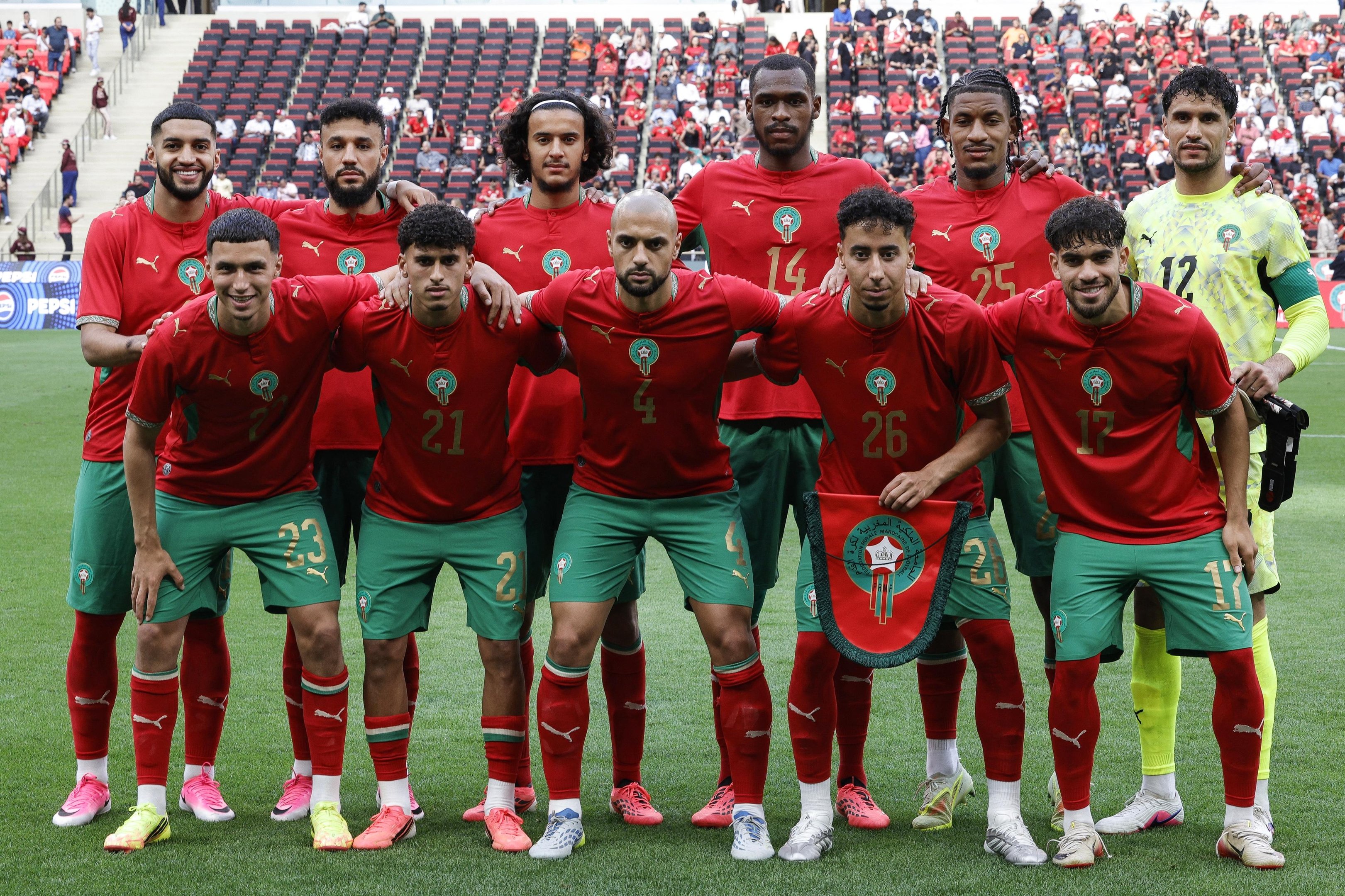 Marrocos vai enfrentar o Brasil na estreia da Copa do Mundo