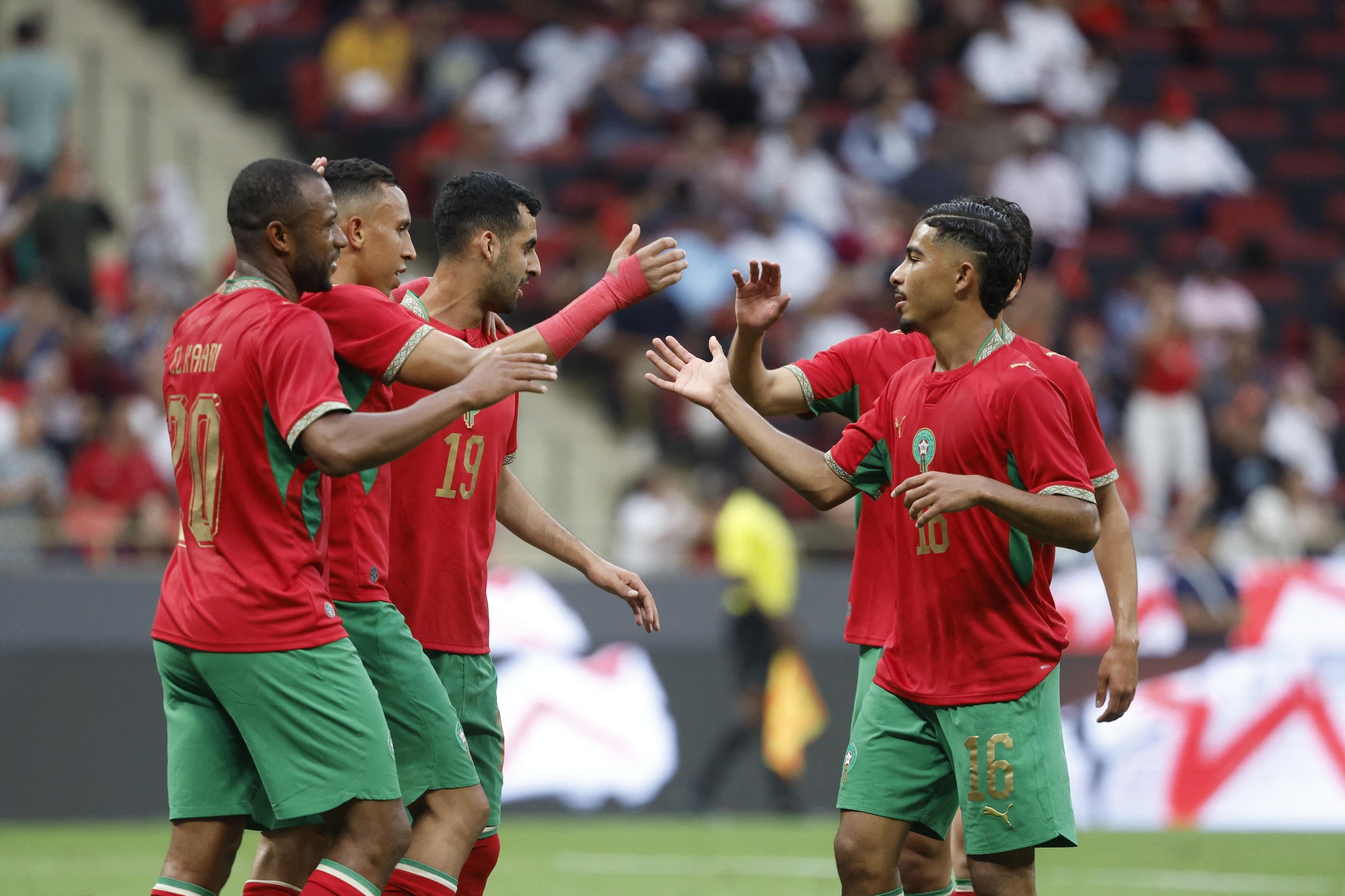 Nas eliminat&oacute;rias, Marrocos goleou Madagascar por 4 a 0