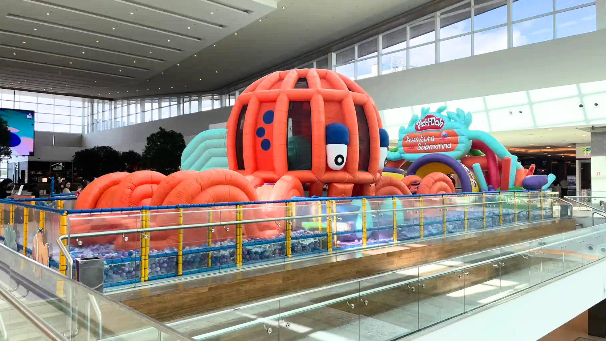 Play-Doh &ndash; Aventura Submarina &eacute; uma atra&ccedil;&atilde;o infantil no ParkShopping Canoas