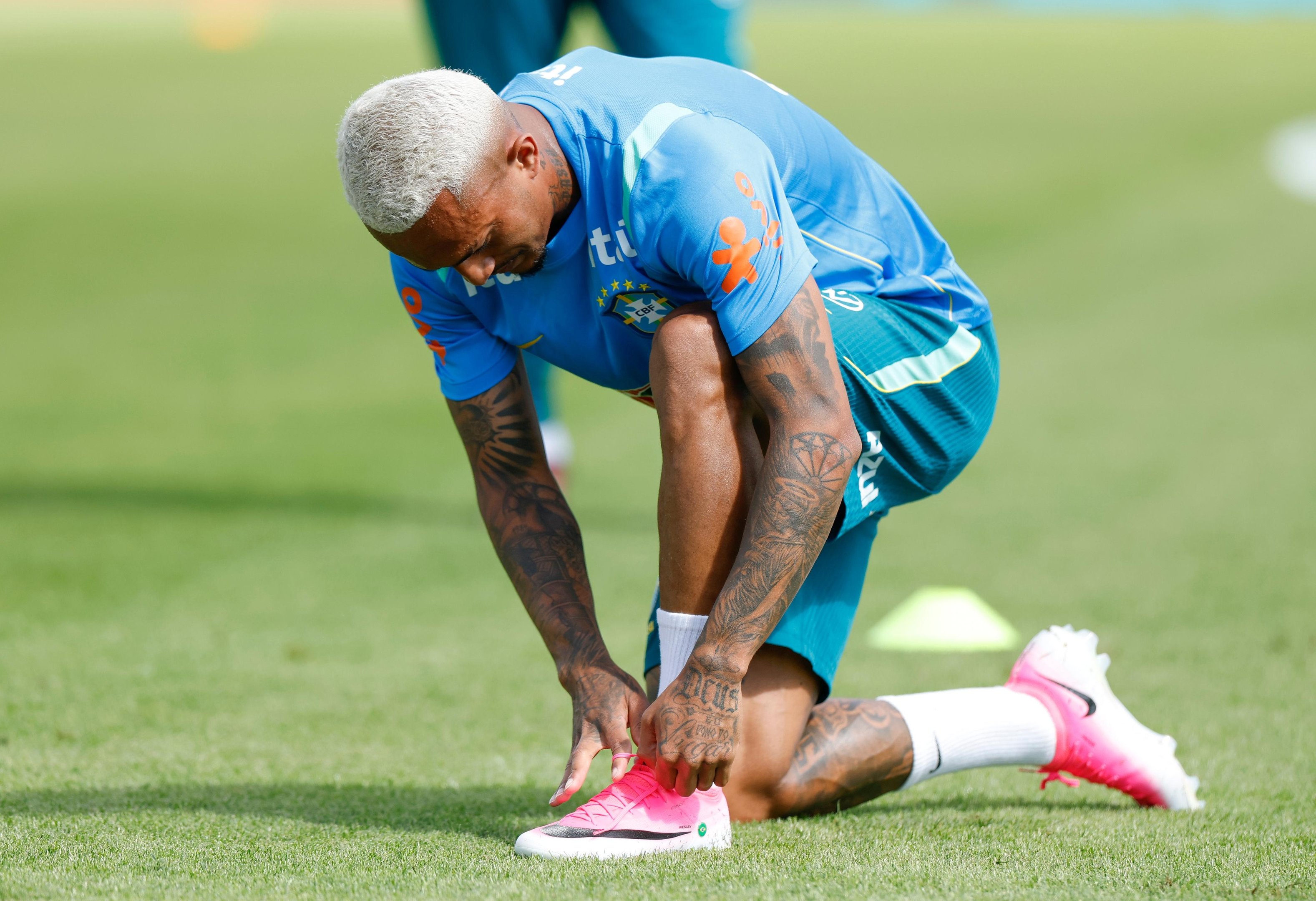 Wesley dever&aacute; ser titular da Sele&ccedil;&atilde;o na Copa do Mundo