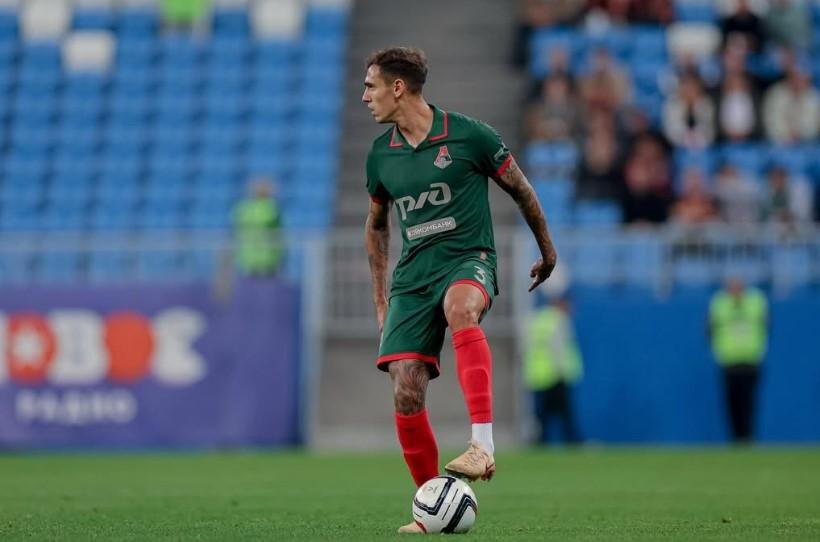 Lucas Fasson, que est&aacute; no futebol da R&uacute;ssia, &eacute; uma das alternativas do Inter para refor&ccedil;ar a sua defesa