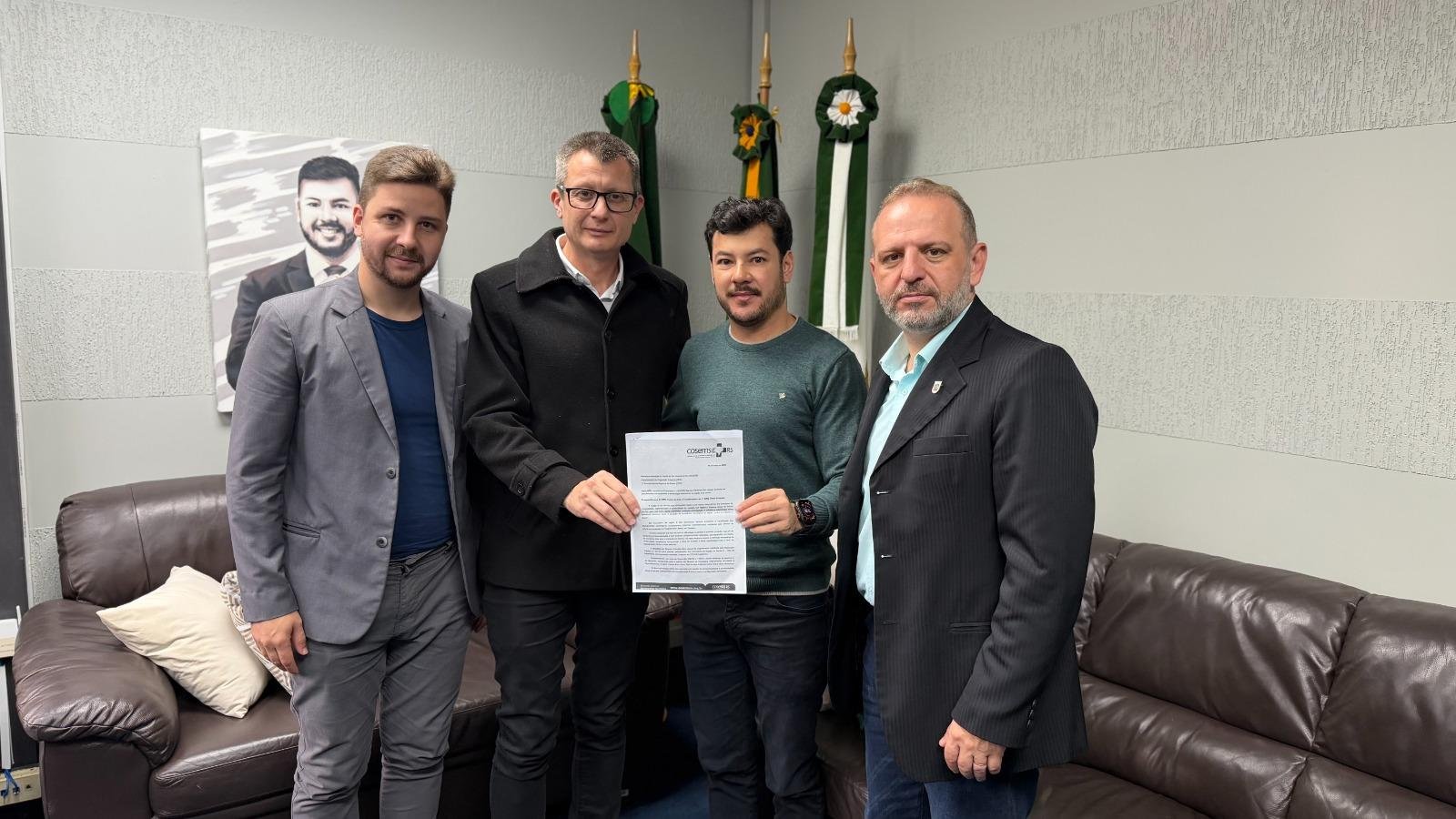 Segundo o prefeito Diego Francisco, a uni&atilde;o dos munic&iacute;pios fortalece a reivindica&ccedil;&atilde;o por mais investimentos