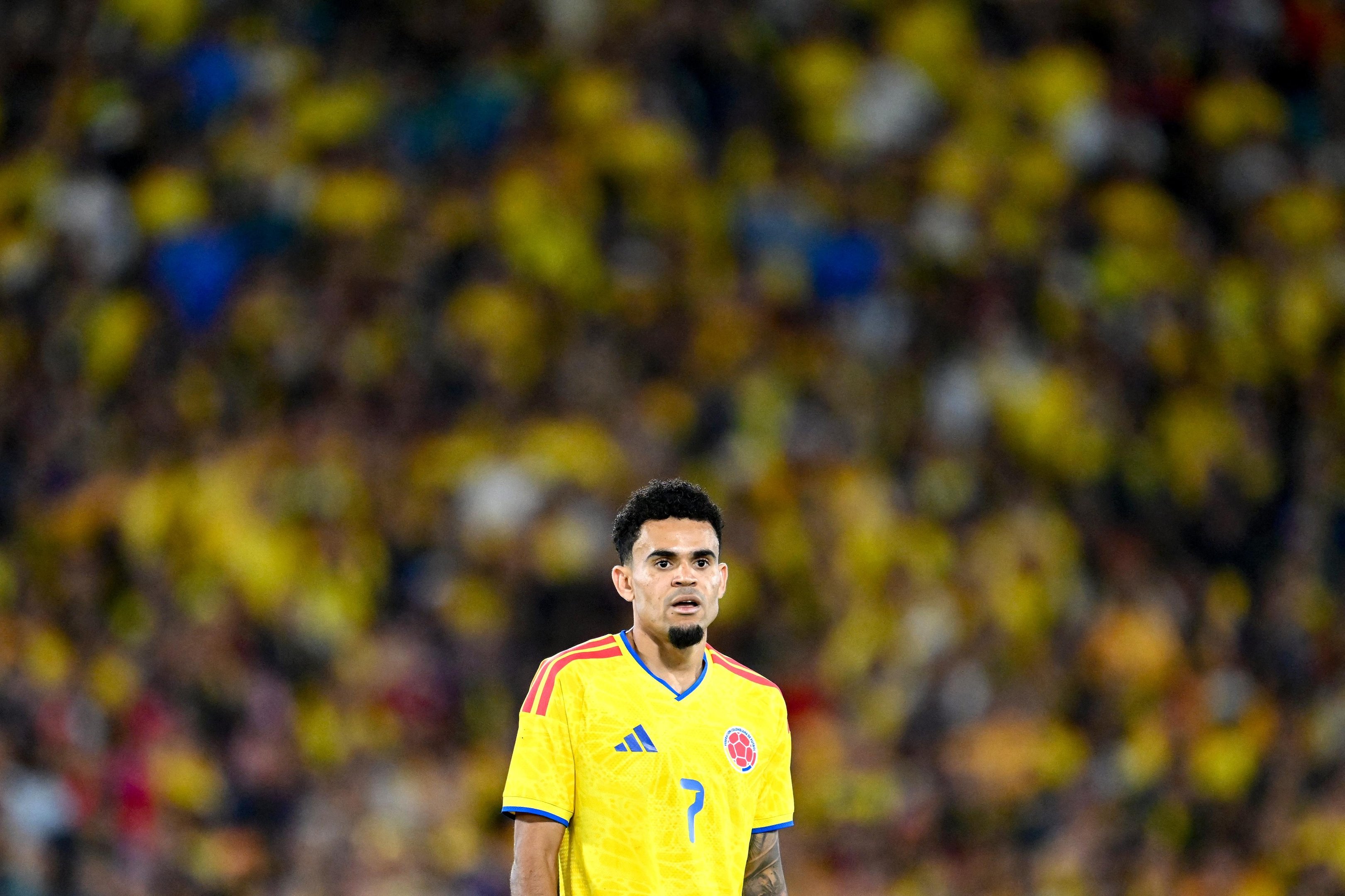 Luis D&iacute;az &eacute; o grande destaque da sele&ccedil;&atilde;o colombiana