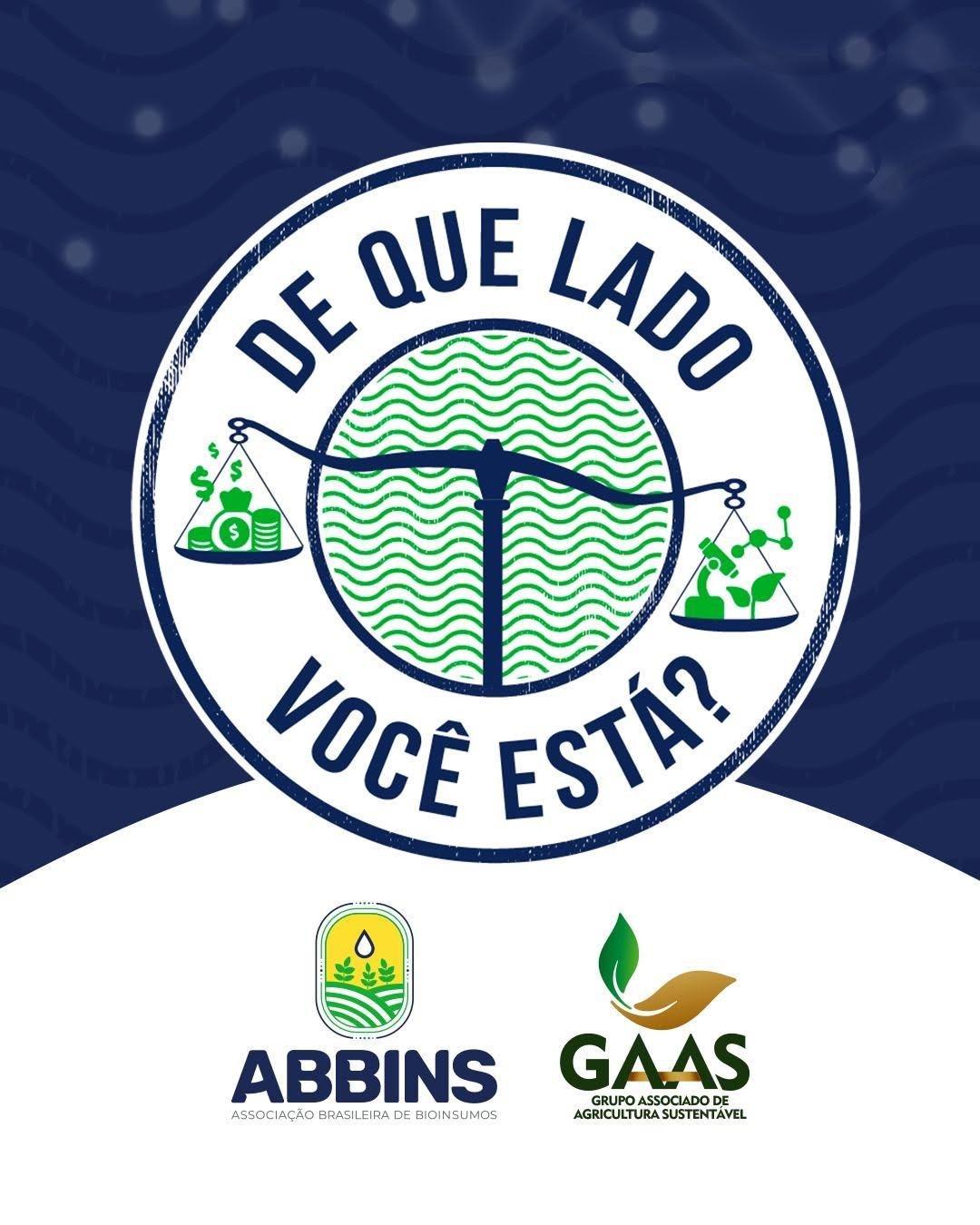 Imagem da campanha, que est&aacute; sendo promovida nas redes sociais