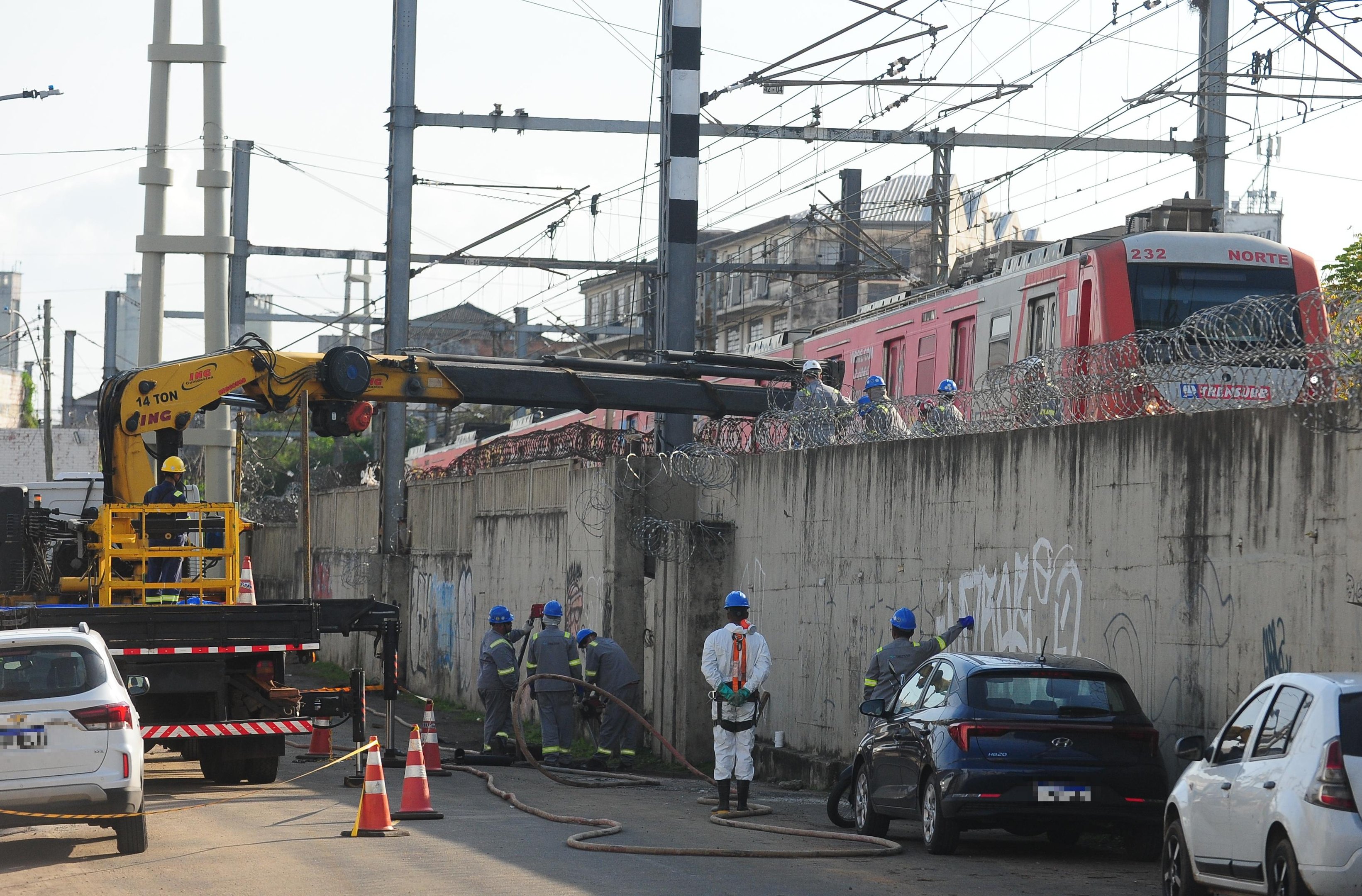 Trecho entre as esta&ccedil;&otilde;es Farrapos e Anchieta funcionam em via &uacute;nica