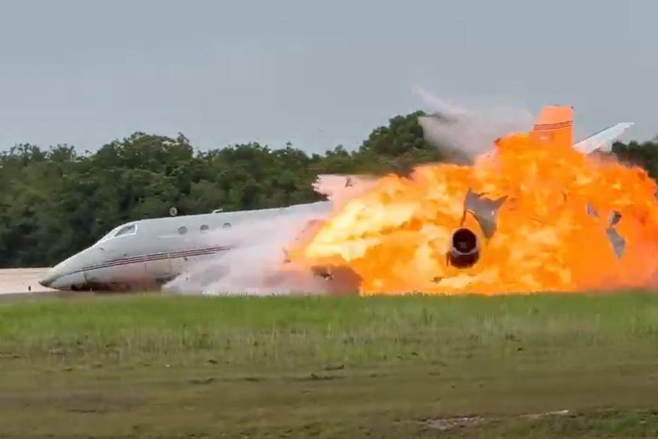 Aeronave tentou pouso de emerg&ecirc;ncia