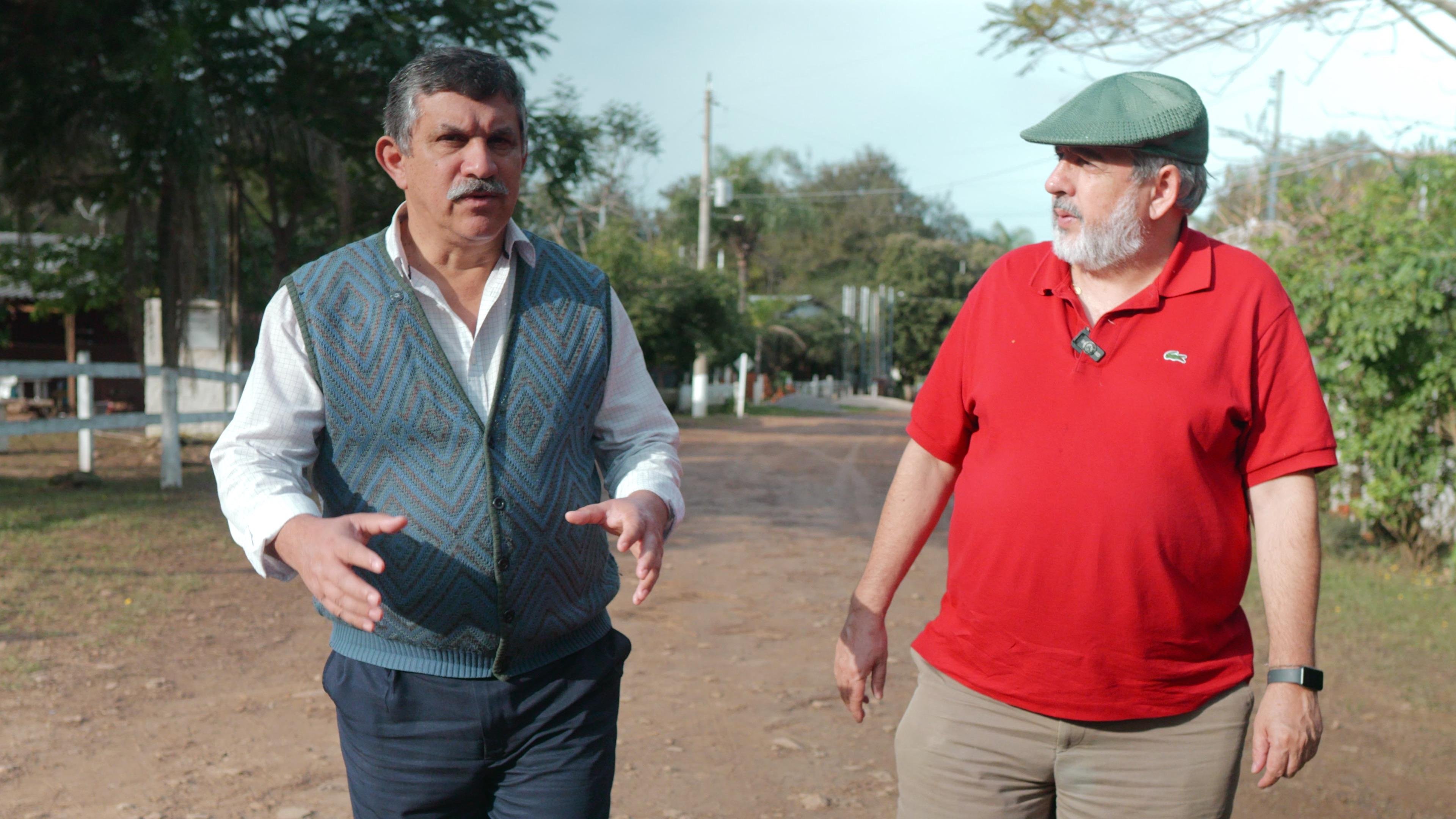 Valdevi Maciel e Henrique de Freitas Lima em S&atilde;o Francisco de Assis