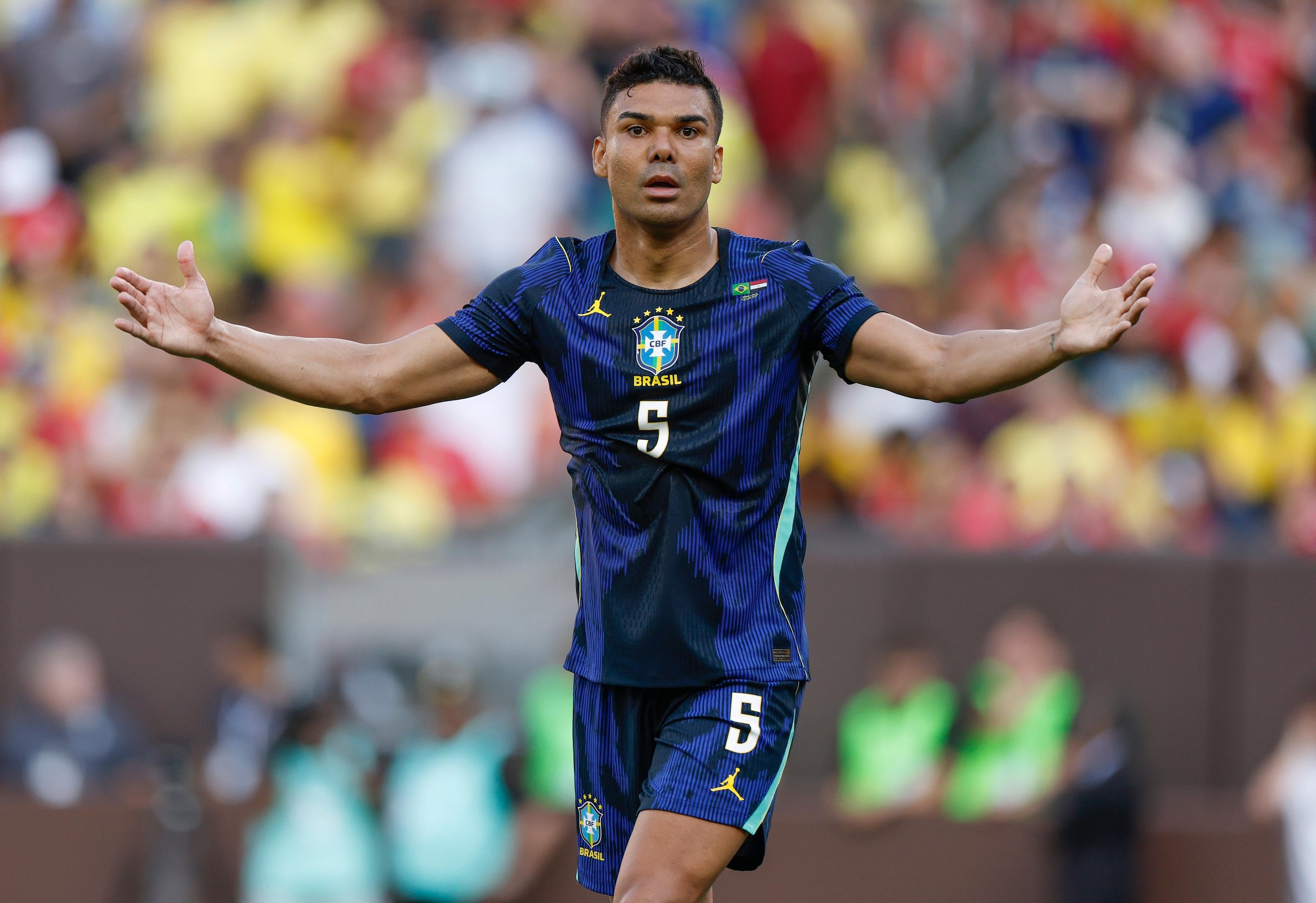 Casemiro  &eacute; nome certo no time titular de Carlo Ancelotti