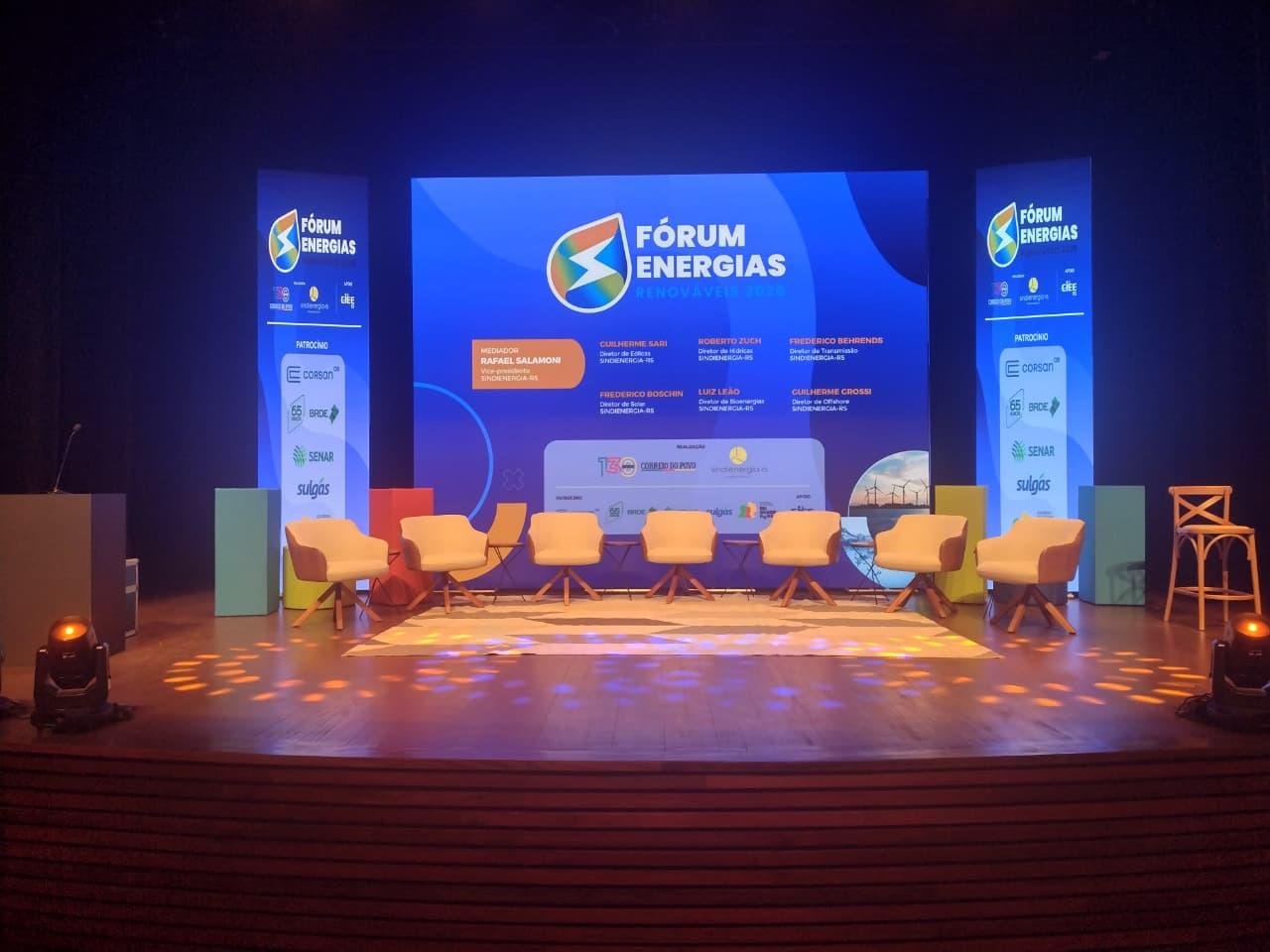 Teatro CIEE-RS Banrisul recebe o 6&ordm; F&oacute;rum de Energias Renov&aacute;veis